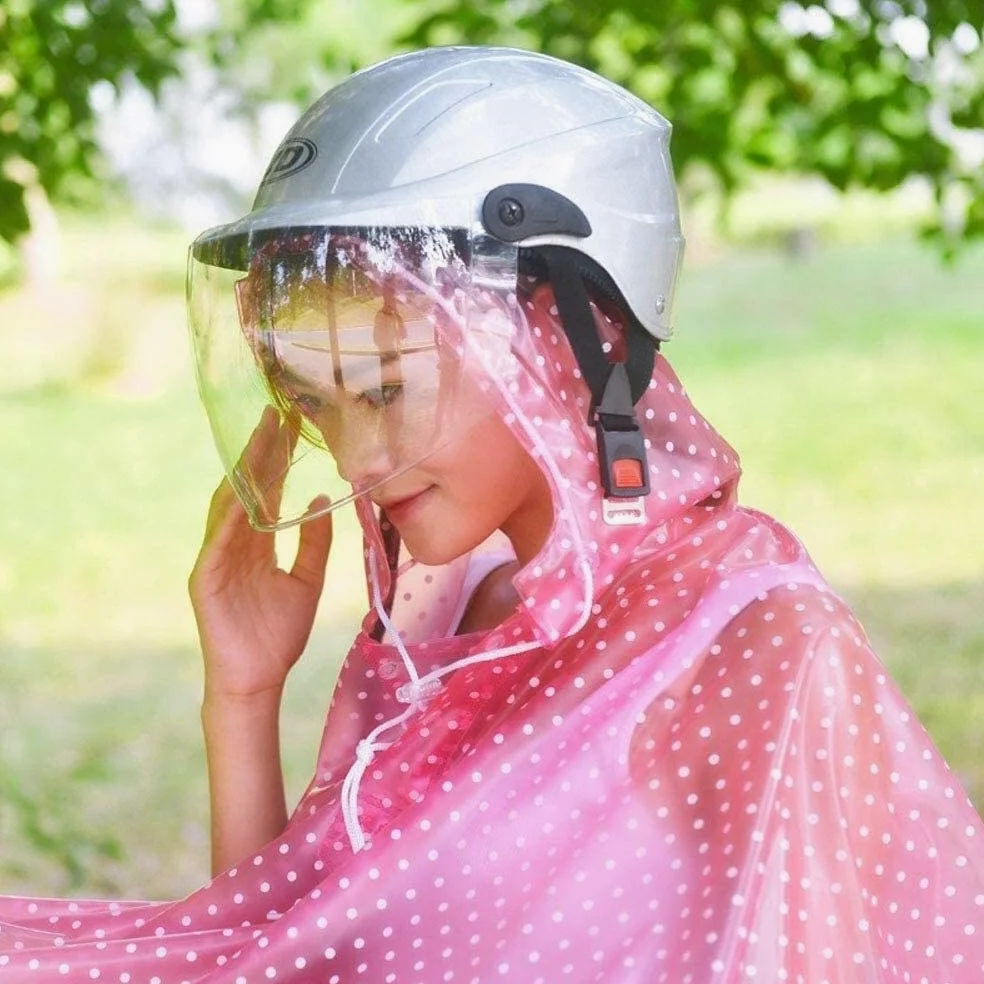 Poncho rowerowe Męskie damskie Kolarstwo Rowerowe płaszcze przeciwdeszczowe Peleryna przeciwdeszczowa Poncho Wiatroszczelny płaszcz przeciwdeszczowy z kapturem Pokrowiec na hulajnogę (zielony 3XL)