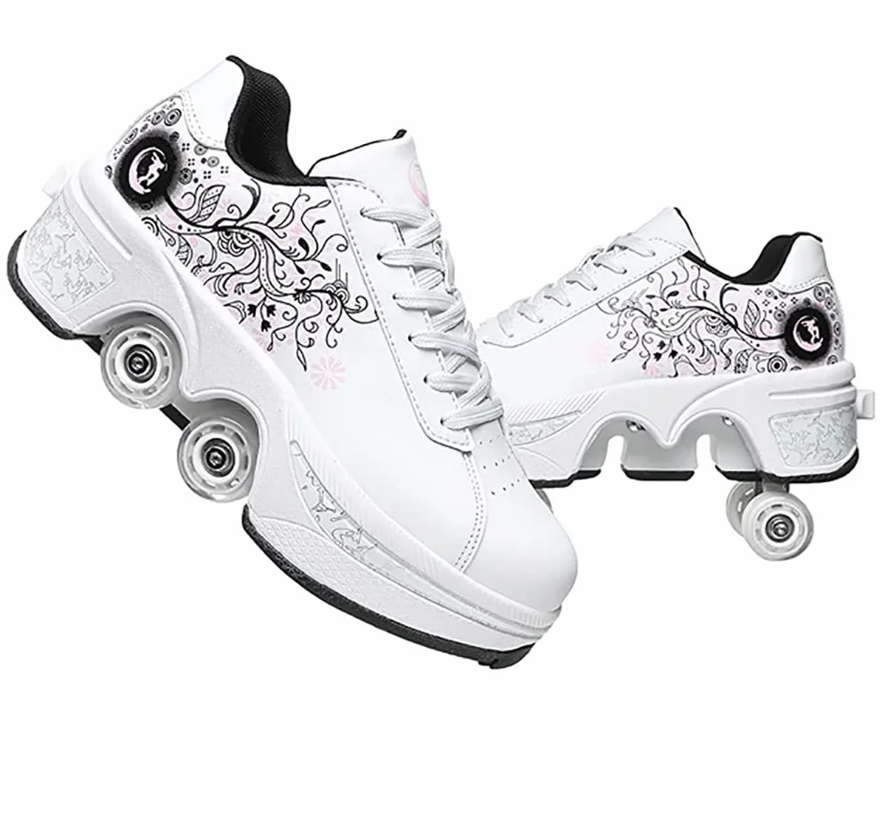 butowrotki, buty dziecięce z wrotkami, buty sportowe, buty do biegania, trampki z wrotkami, dla dziewcząt i kobiet