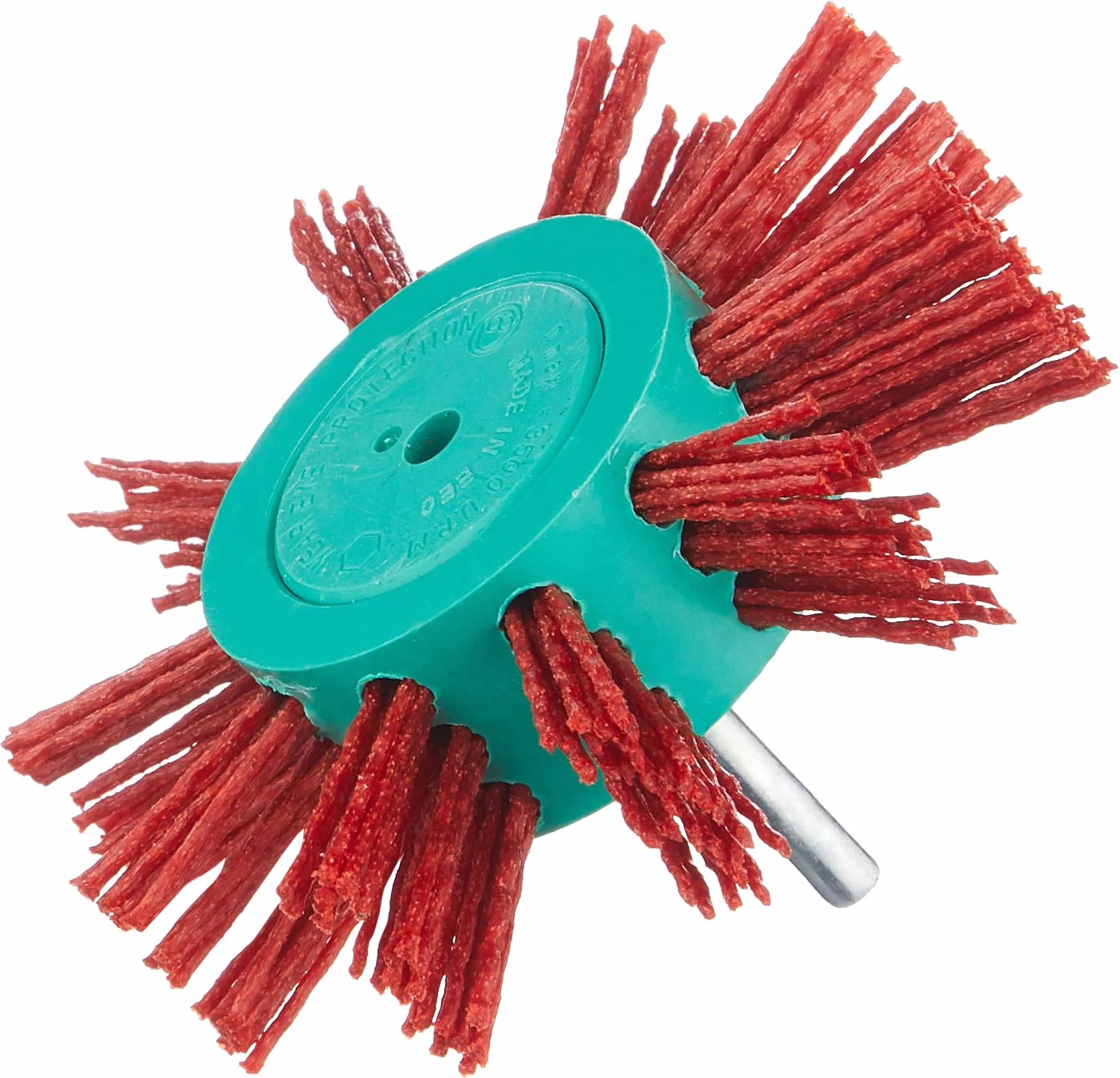 Connex COM219100 szczotka wachlarzowa 100 mm, nylon czerwony