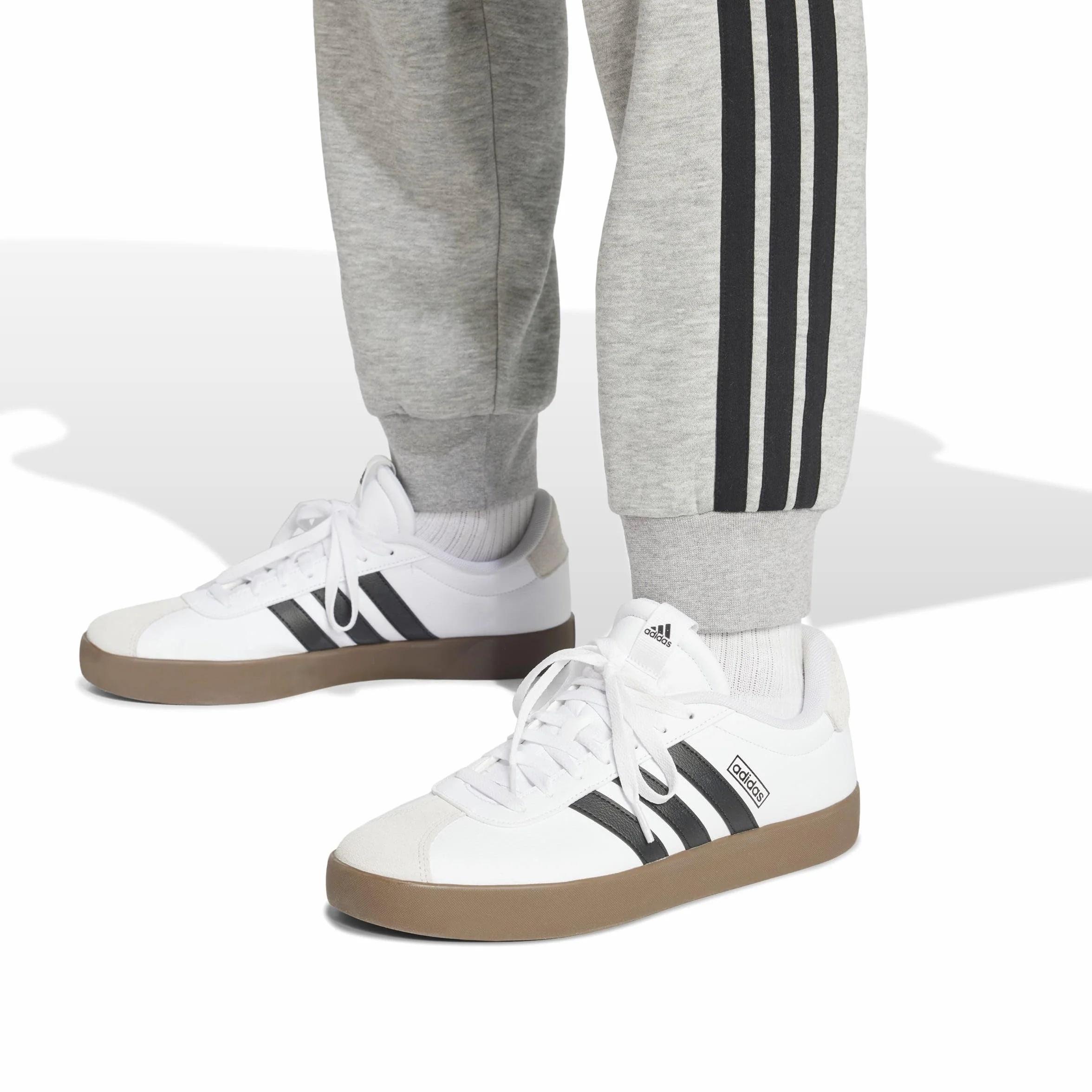 Adidas Essential Three Stripes Fleece Pant Spodnie golfowe Mężczyźni