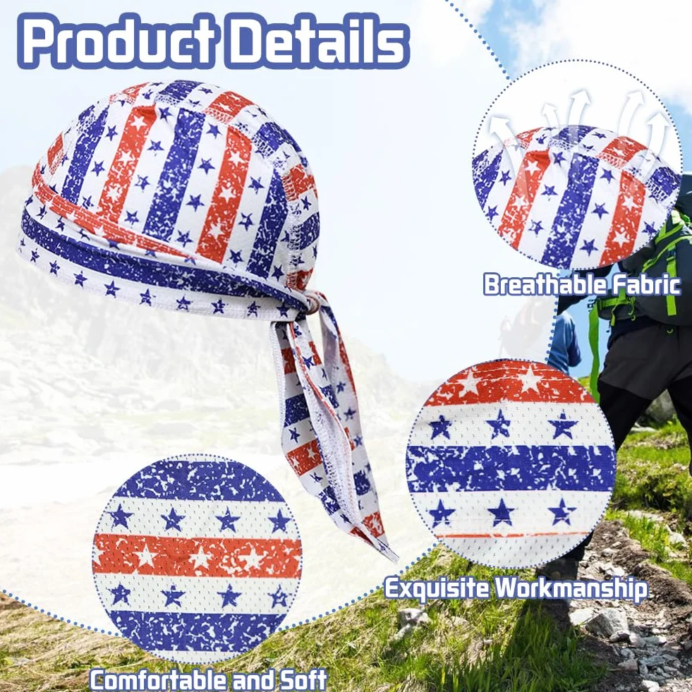 Chłodząca Czapka Motocyklowa Do Rag Skull Cap Pot Wicking Kask Liner Bandana
