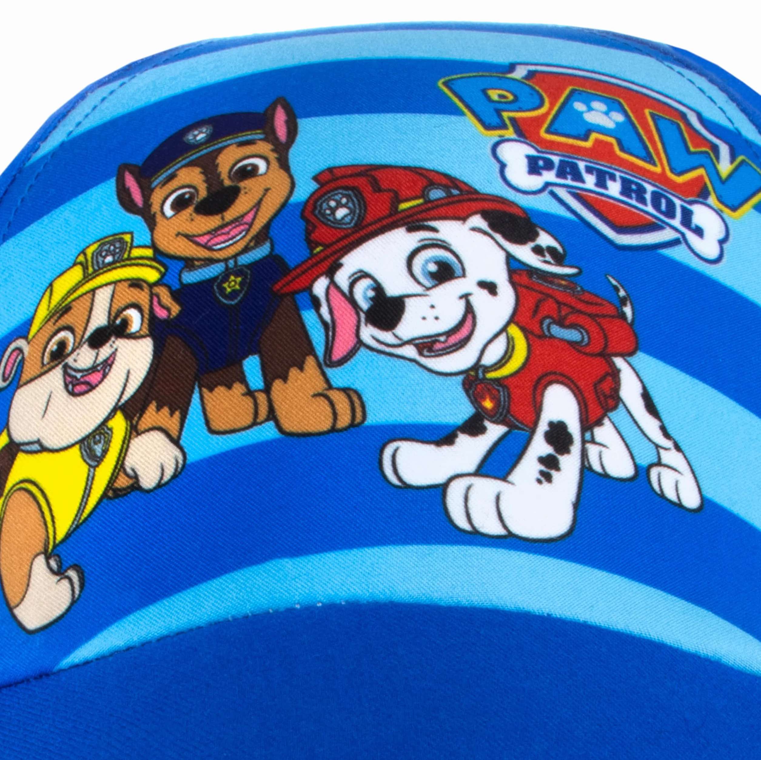 Kapelusz przeciwsłoneczny PAW Patrol | Czapka basenowa i plażowa z daszkiem Chase'a i Marshalla | Letnie Czapki Dla Dzieci | Niebieski