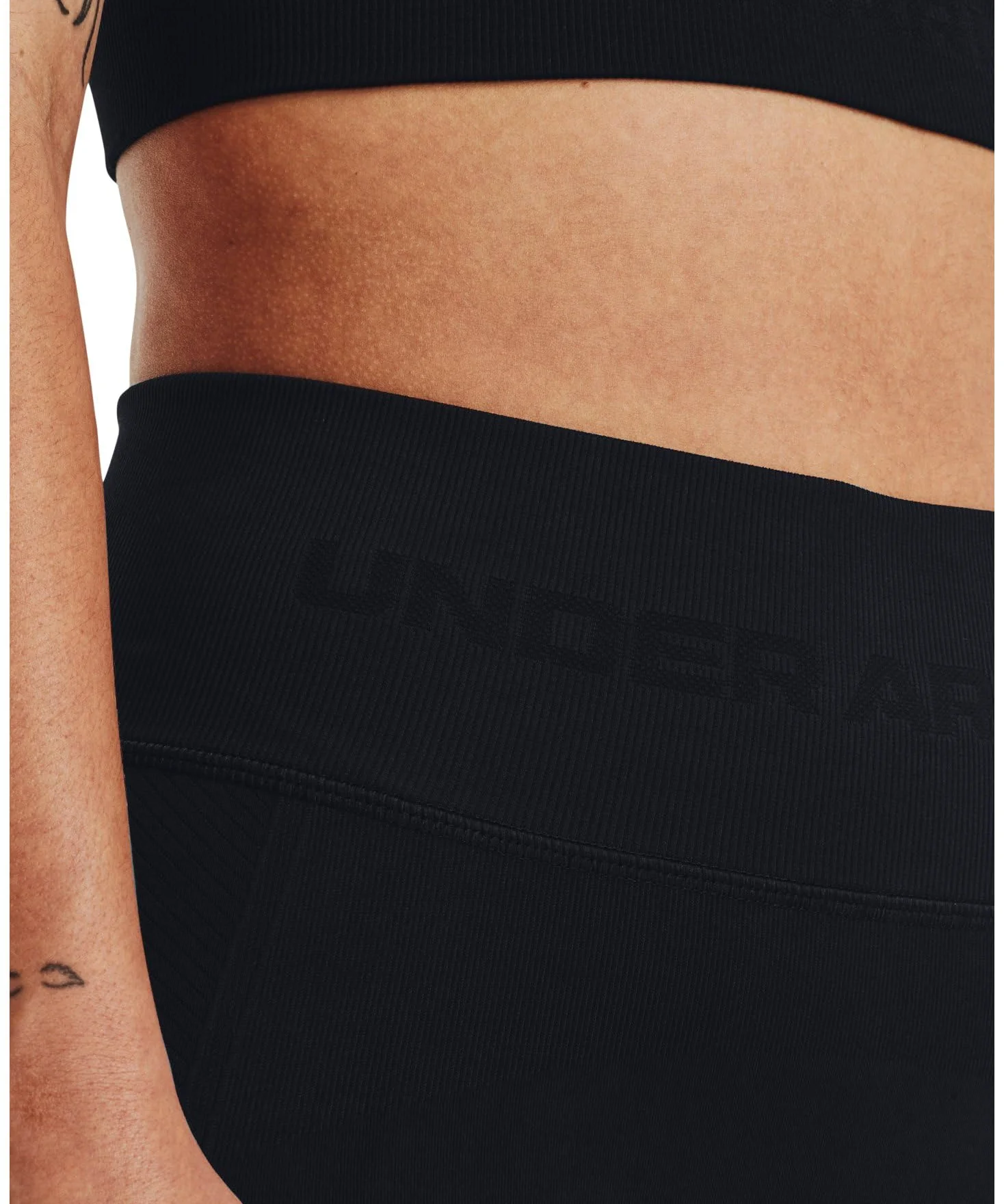Legginsy treningowe Under Armour Train czarne gładkie