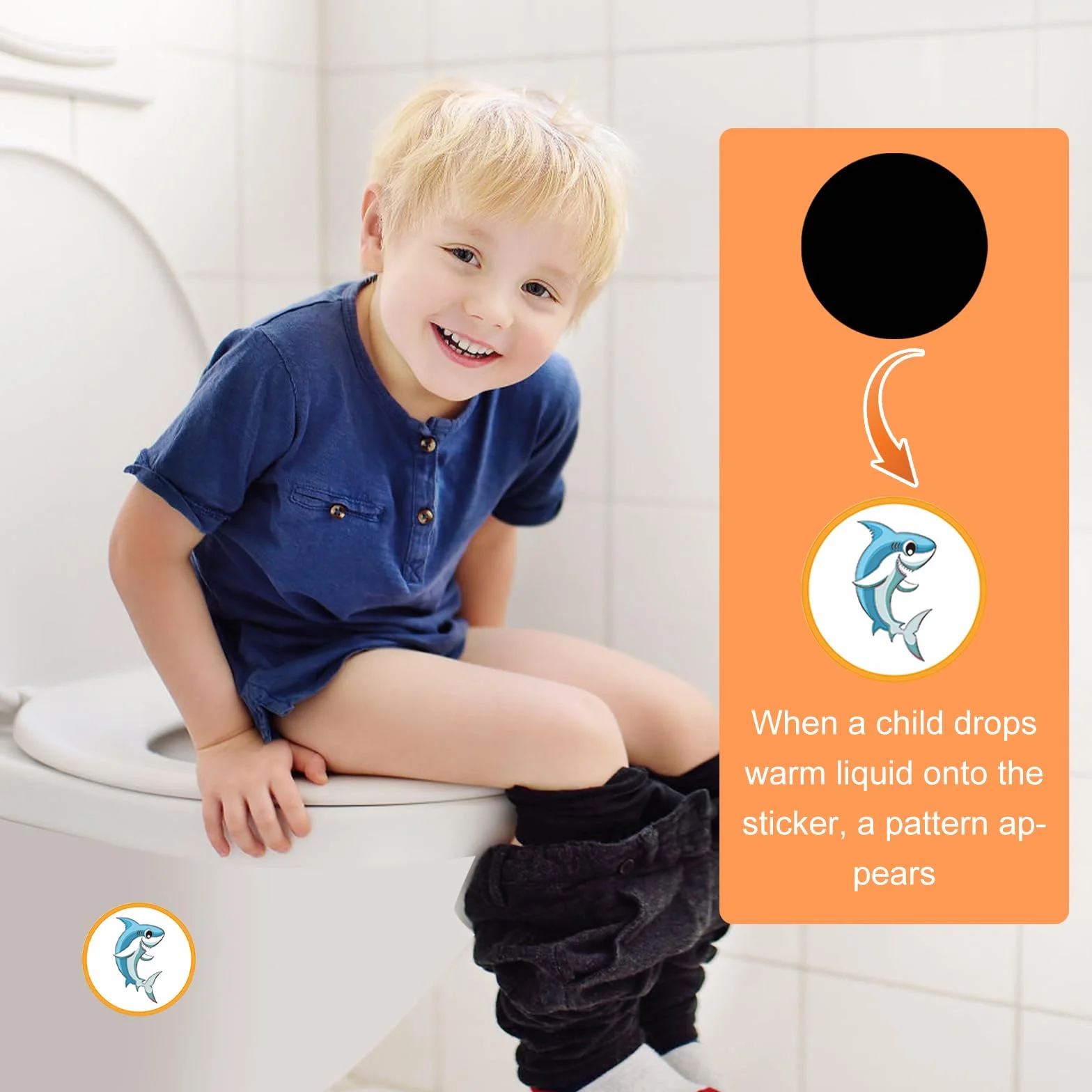 DAWRIS 20 sztuk naklejek treningowych Potty Training Training Training Naklejki na samochód Zwierzę Zmieniające kolor nocnik dla chłopców i dziewcząt Naklejki na toaletę na nocnik Naklejki treningowe