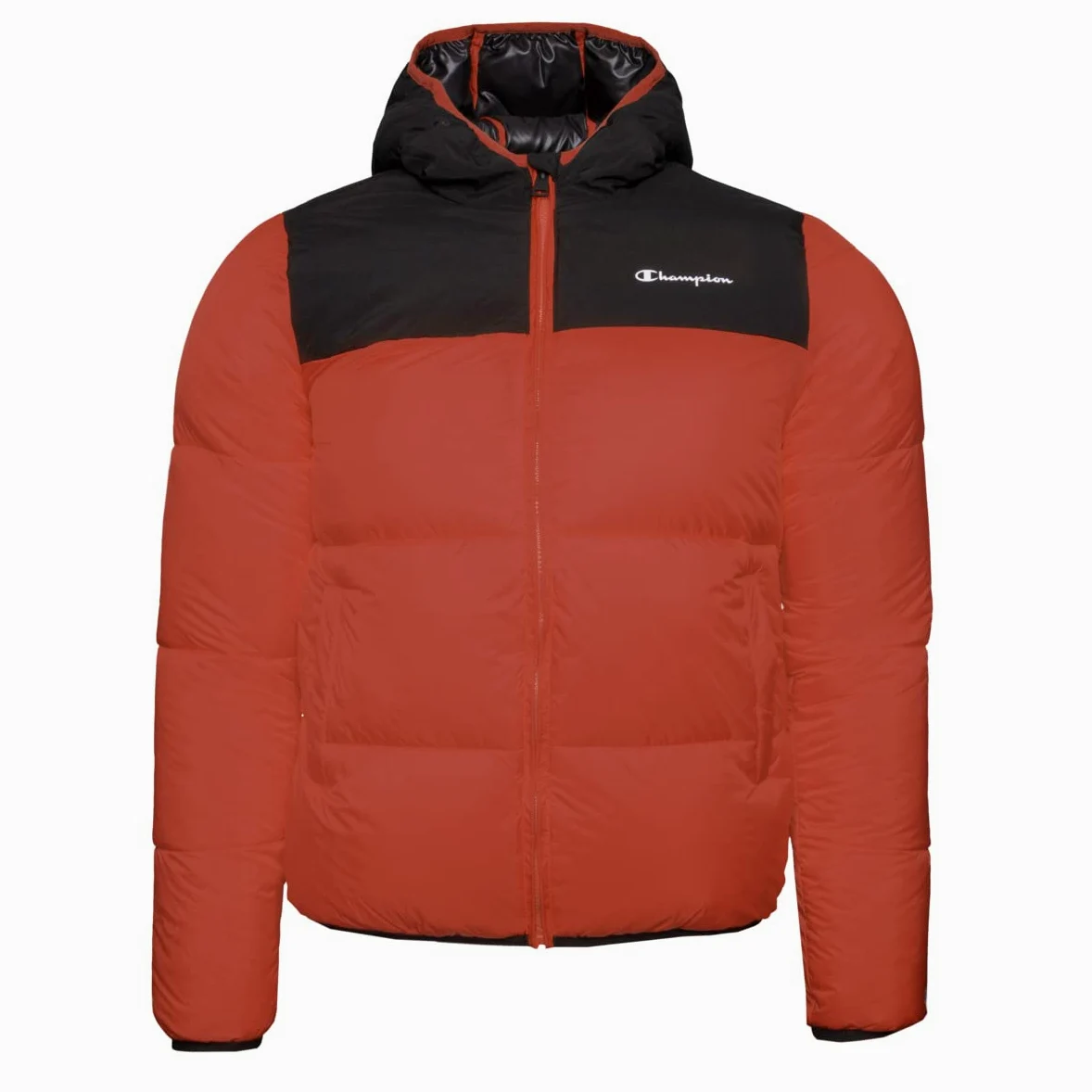 Champion Chłopięca kurtka zimowa z kapturem, Tao-nbk (306201-rs062), XL