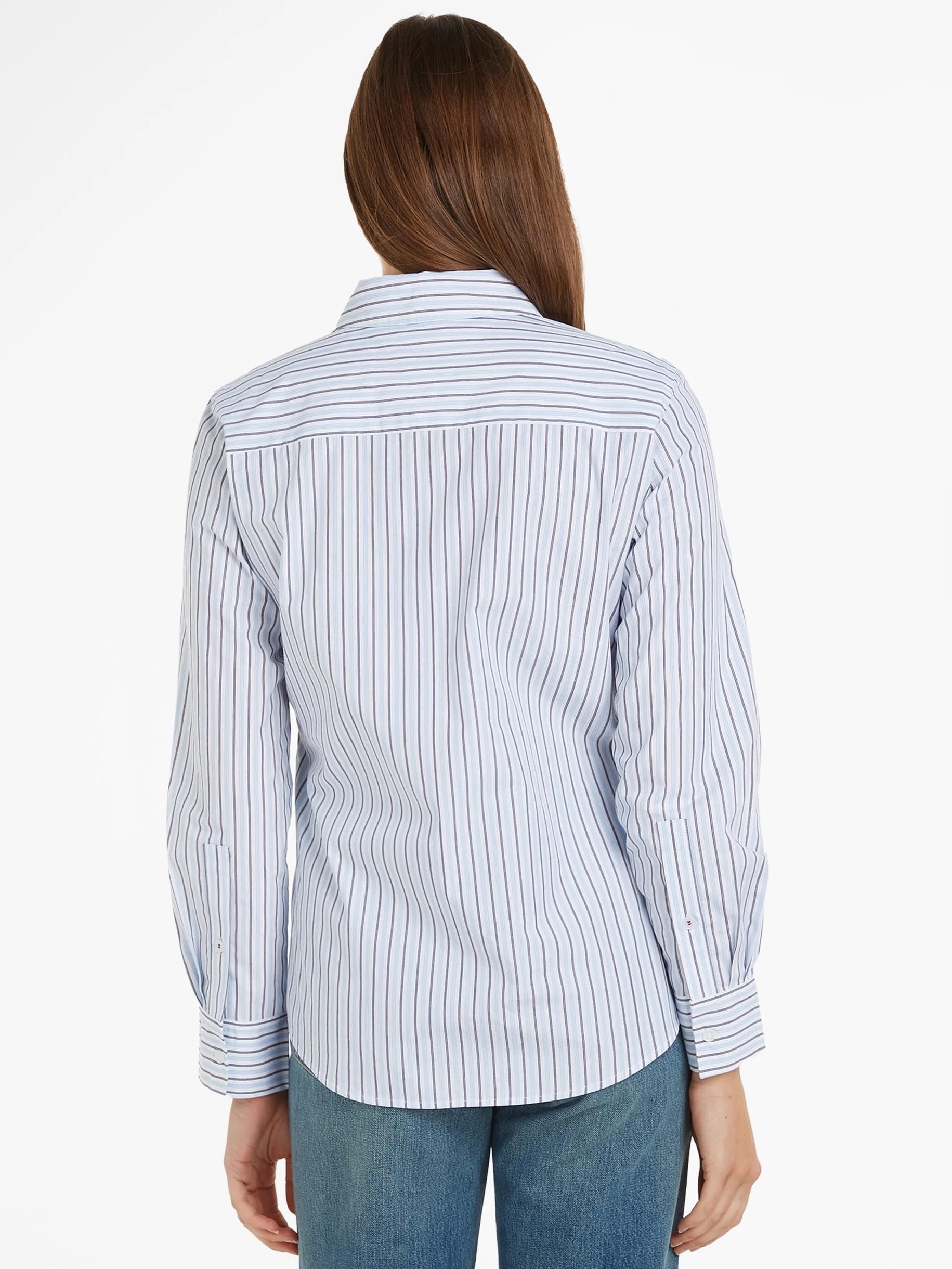 Tommy Hilfiger L Kobiety Regularna koszula w paski