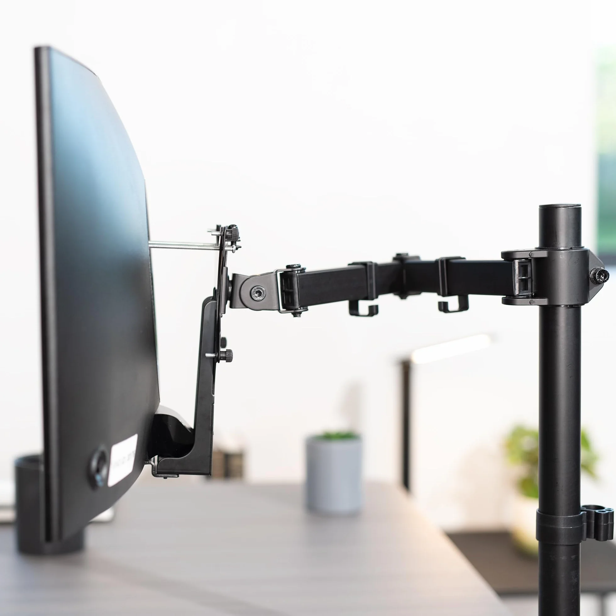 VIVO Quick Attach VESA adapter płyta wspornik zaprojektowany dla Samsung CF397, monitora CRG5, 32-calowe zakrzywione ekrany Full HD, MOUNT-SG03CF