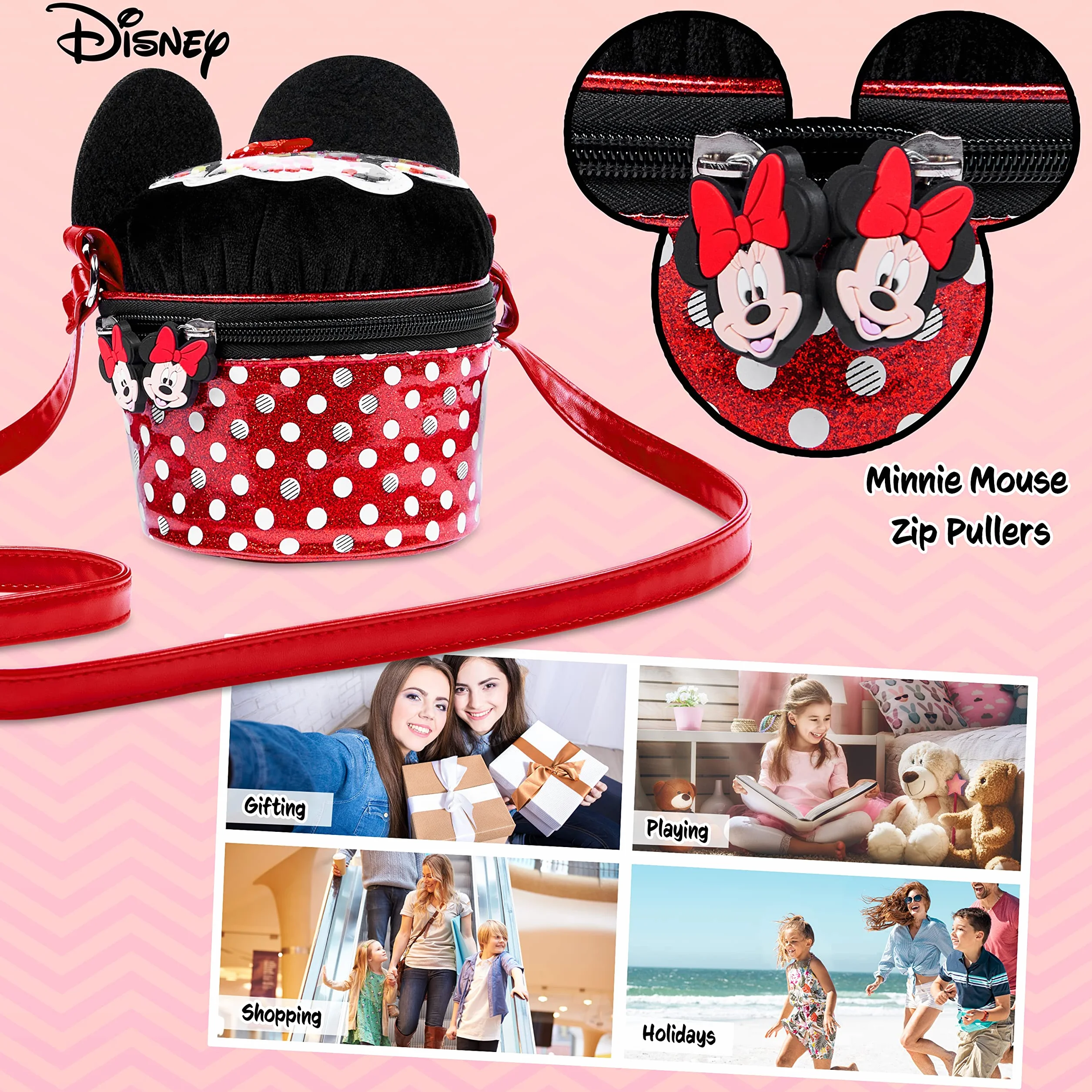 Disney Stitch Torba na ramię 3D Lilo i Stich Pluszowa Crossbody dla Dziewczyn