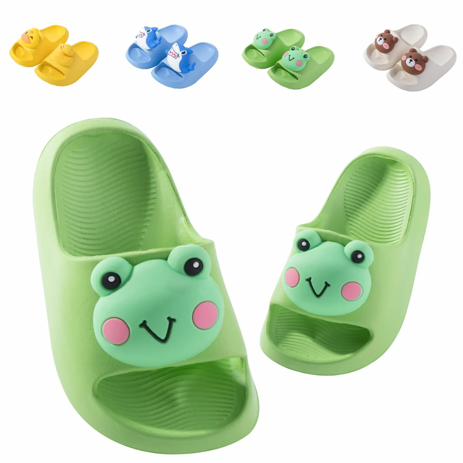 Klapki plażowe dziewczyna chłopiec buty basen sandały lekkie antypoślizgowe kapcie kąpielowe kapcie prysznicowe unisex dzieci