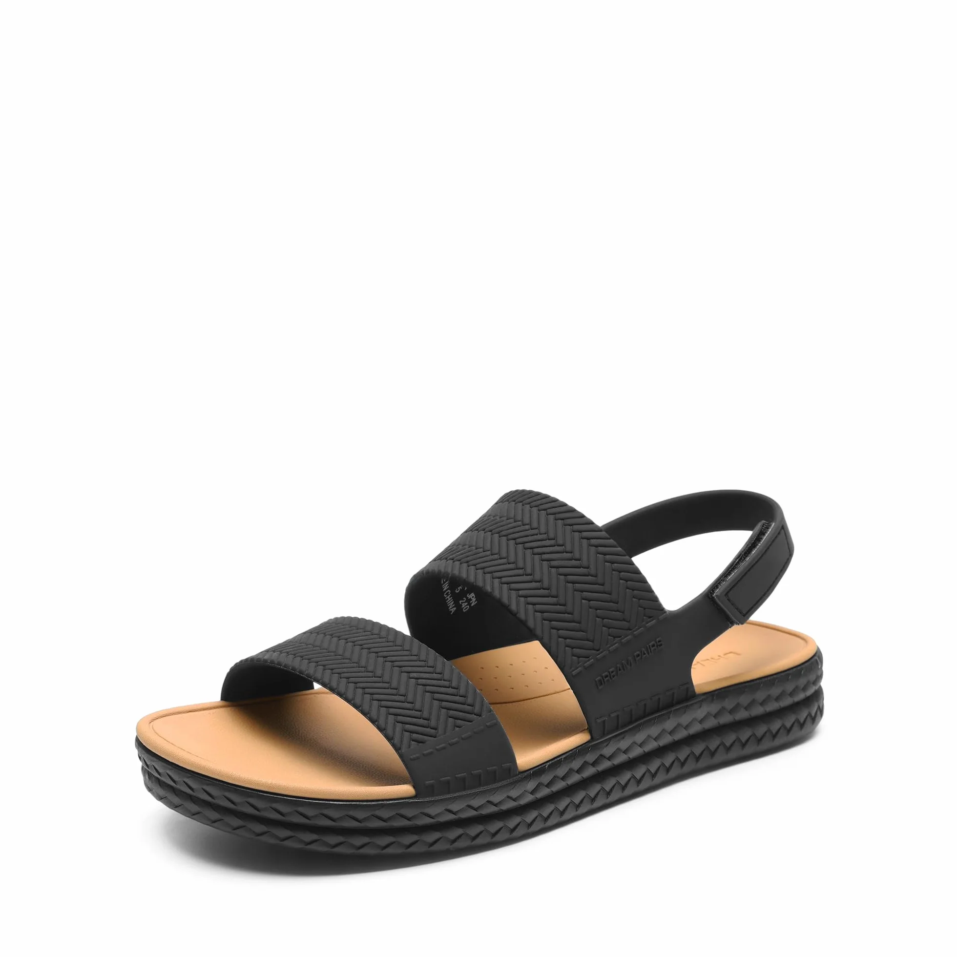 DREAM PAIRS Damskie sandały wodne platforma plażowe letnie buty