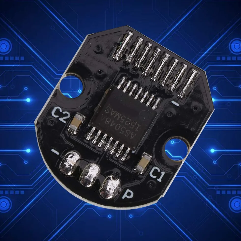 Moduł Enkodera Magnetycznego AS5048A z PWM i Interfejsem Szeregowym, Wysoka Precyzja 0.05°, 5V DC, Dokładność Kątowa dla Robotyki i Automatyki