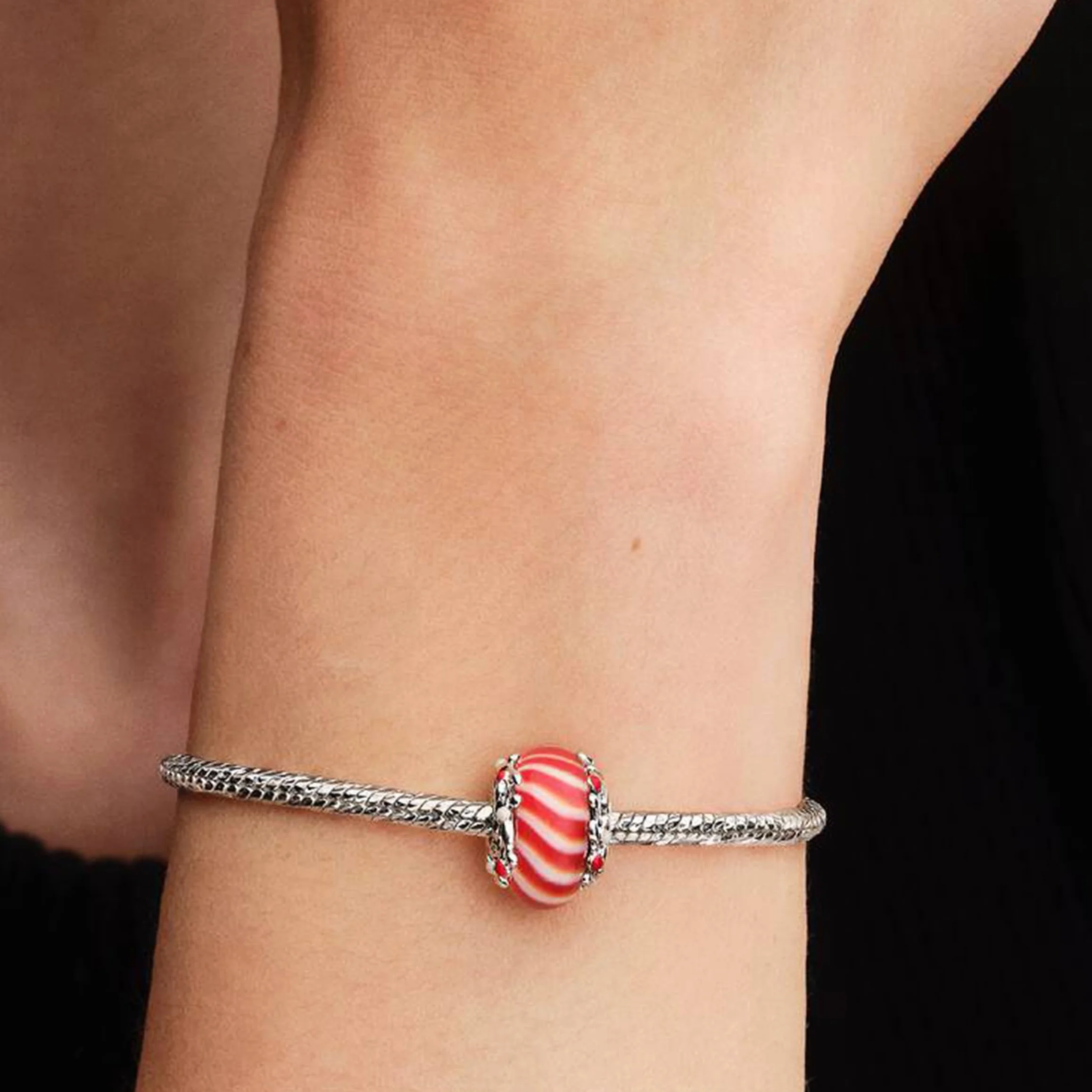 Pandora Moments Charm 794252C01 karmelowy Murano