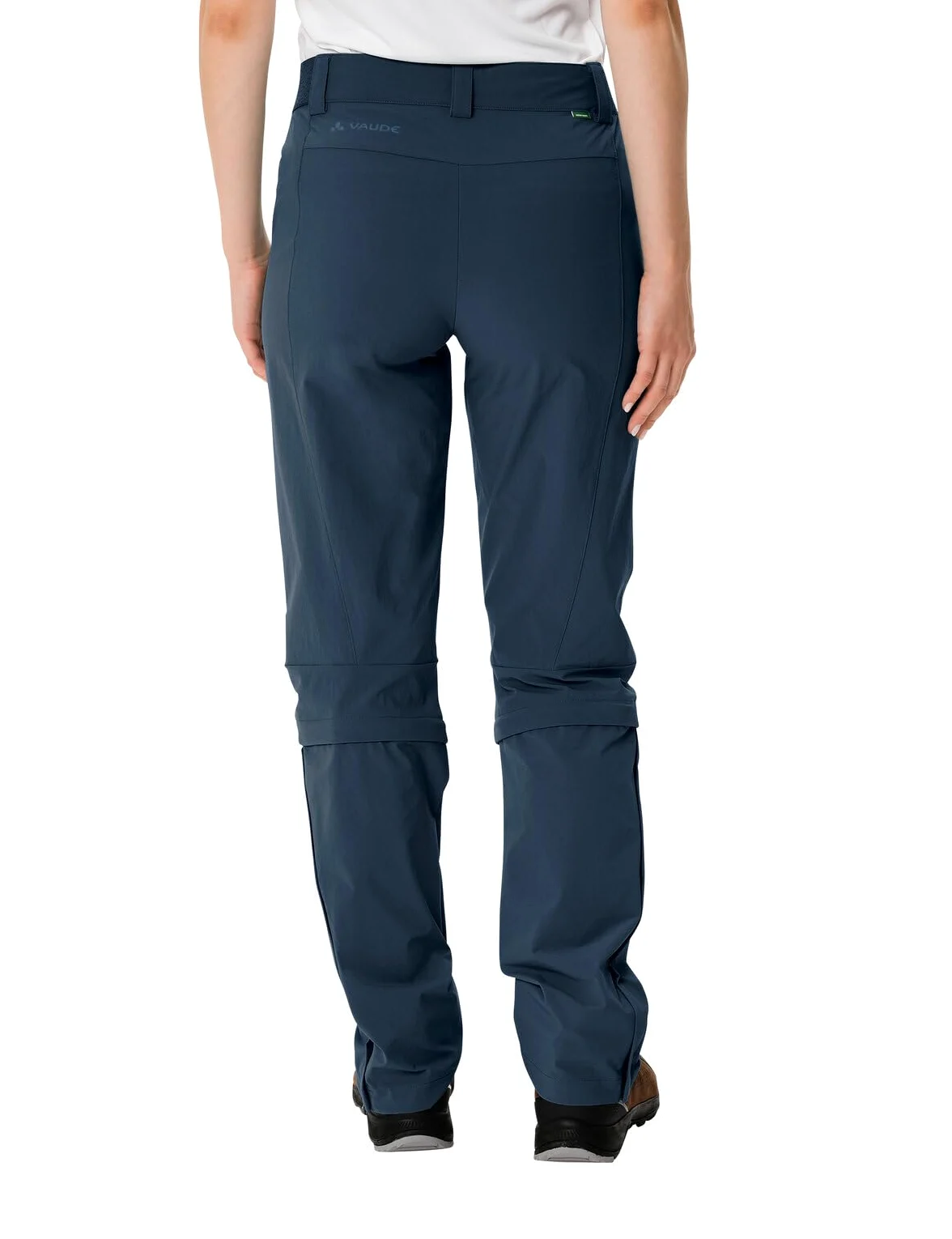 VAUDE Damskie Spodnie Farley Stretch Capri T-zip II - Spodnie Kobiety