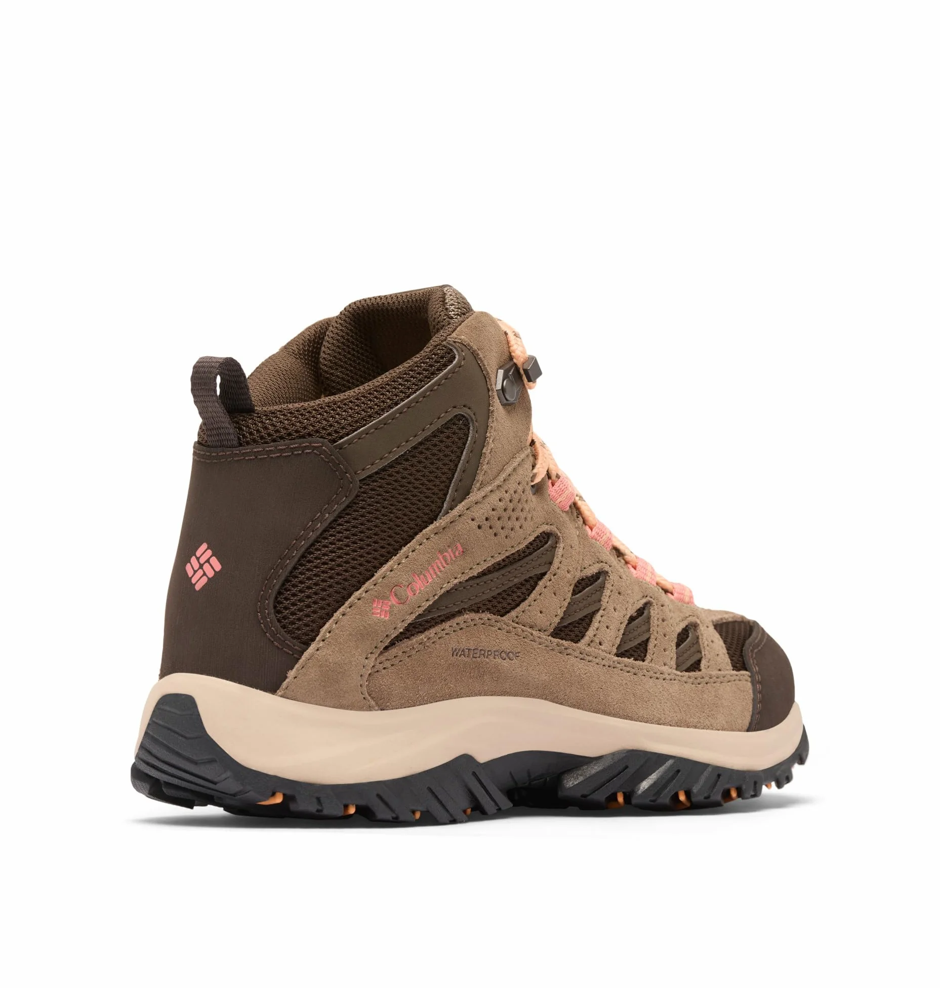 Columbia Kobiety Crestwood Mid WpWodoodporne buty trekkingowe i trekkingowe ze średnim stanem