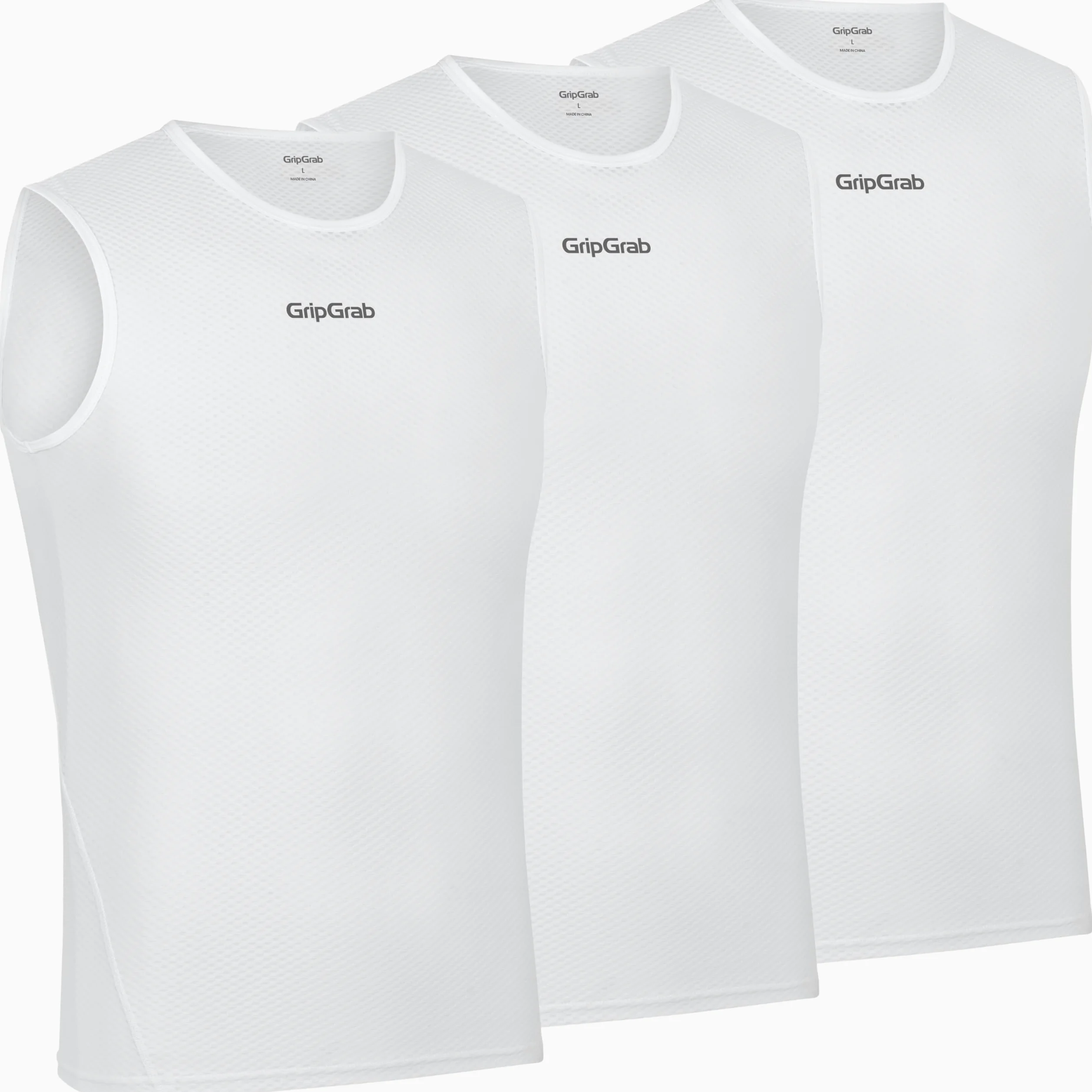 GripGrab Ultralight Mesh Ärmelloses Unterhemd 3er Pack Warstwy bazowe Uniseks