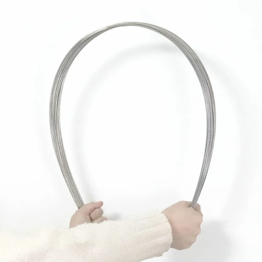 20 sztuk 50 cm sprężyna ze stali nierdzewnej drut stalowy średnica 0,2-3 mm drut ze stali sprężynowej drut twardy drut prosty (2 mm)