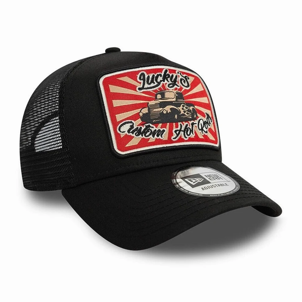 New Era Czapka dziecięca Trucker 99, Czarny, Rozmiar uniwersalny