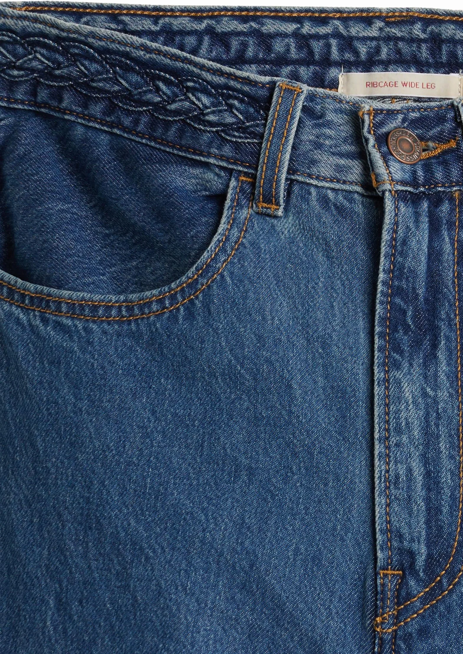 Levi's Ribcage Wl Braided - Dżins Kobiety