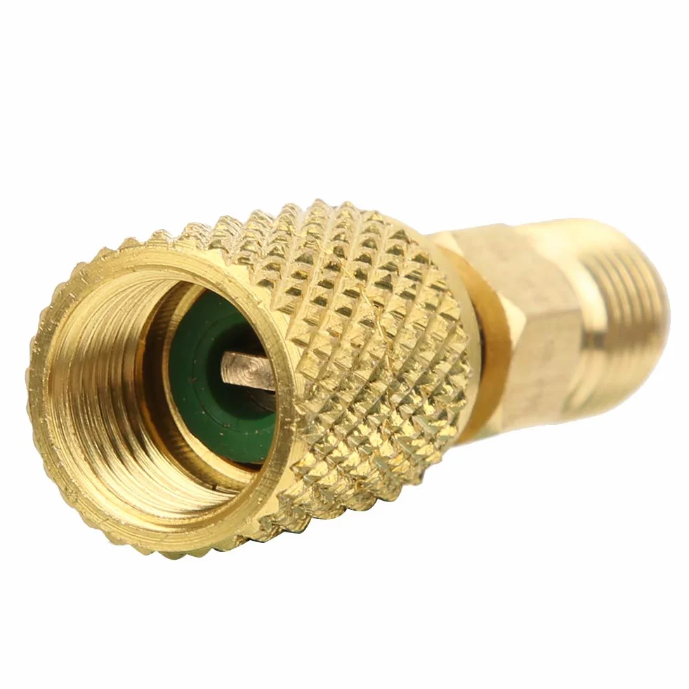 Adapter manometru 5/16, adapter węża ssącego 5/16 do pompy R32 R410A R22 do 1/4 SAE R410A AC 1/4 cala męski SAE do 5/16