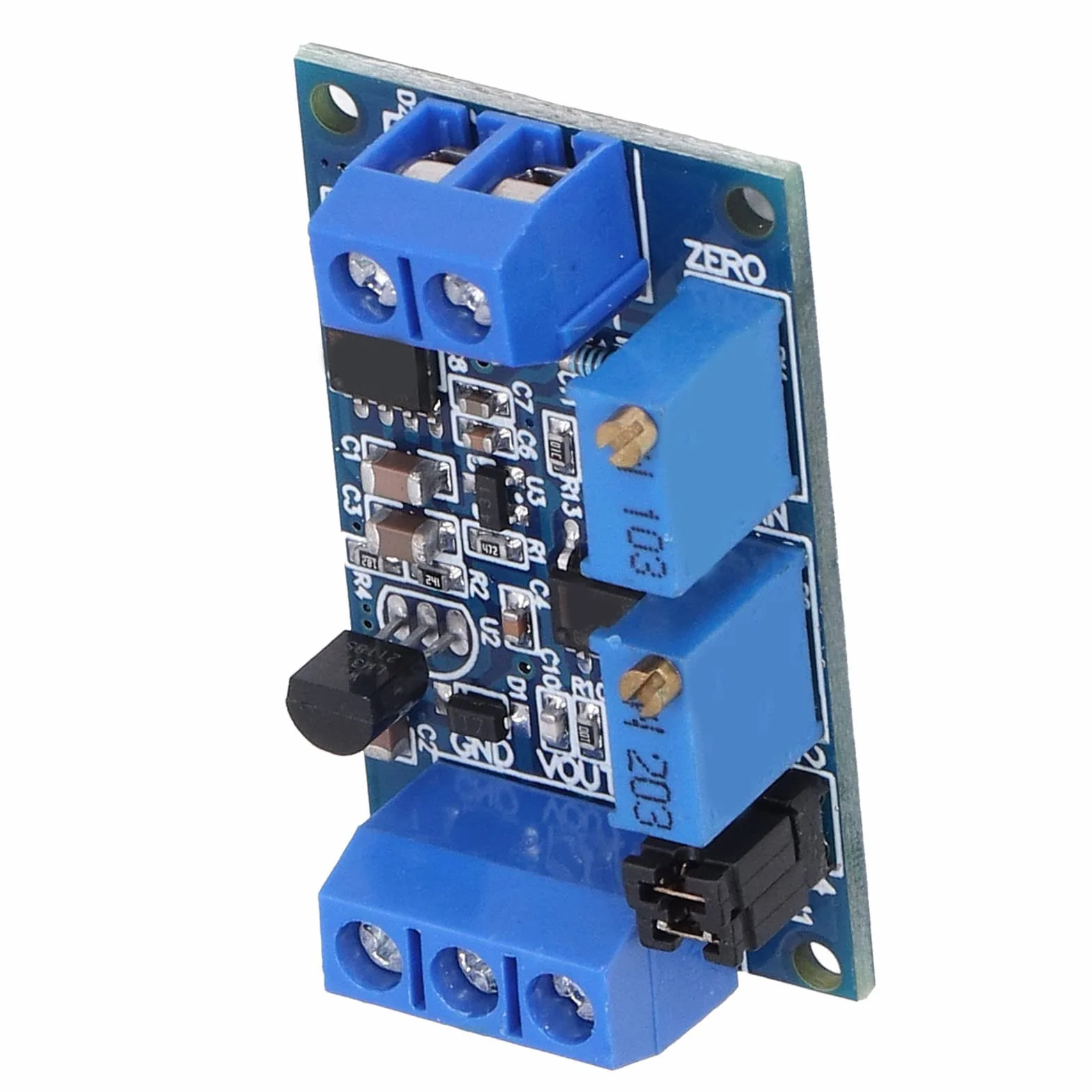 Moduł Konwertera Prądu na Napięcie, 0 do 3,3 V, 0 do 5 V, 0 do 10 V, 4 do 20 MA, 0 do 20 MA Przetwornik Napięcia Moduł Kondycjonowania Sygnału