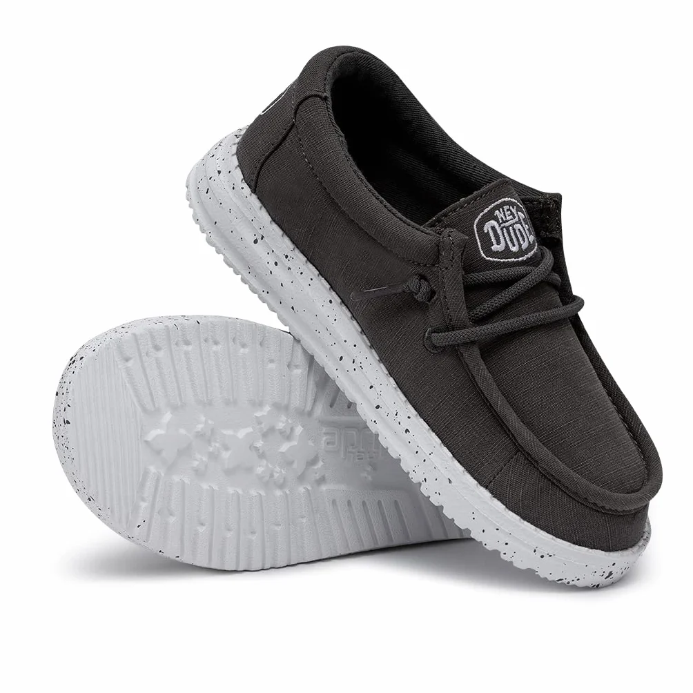 HEYDUDE Chłopcy Wally Youth Slub Canvasmoccasin