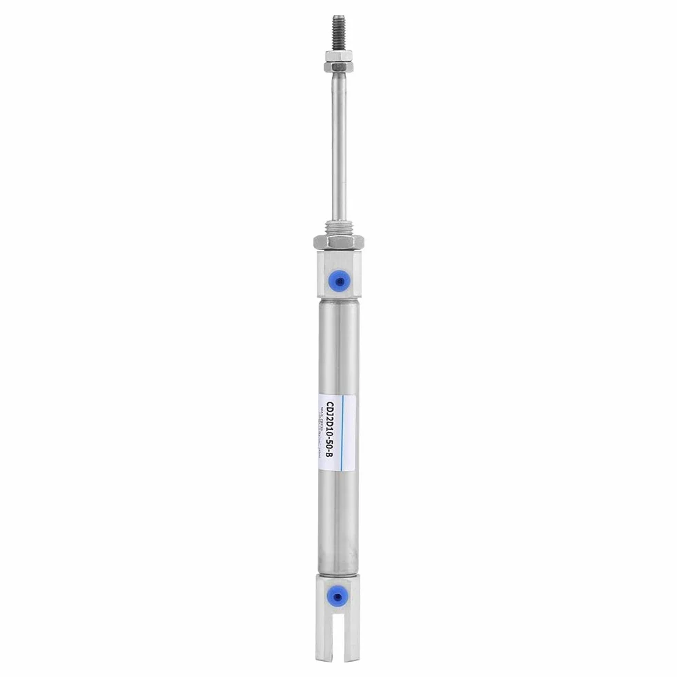 Miniaturowy Cylinder Pneumatyczny ze Stali Nierdzewnej 1 szt., Cylinder Pneumatyczny Narzędzia do Uszczelniania Silikonu, Cylinder Pneumatyczny Dwustronnego Działania 50 Mm / 2