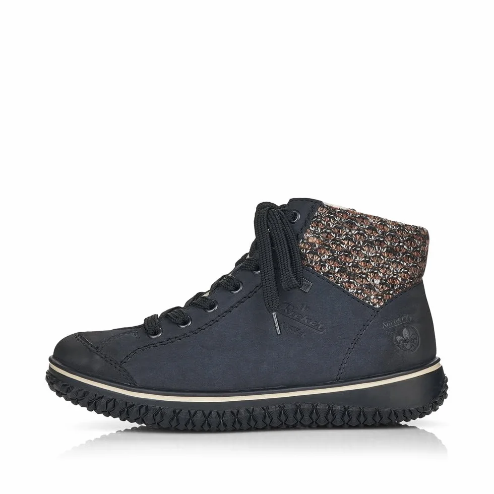Rieker Y9131 - Modne botki. Kobiety