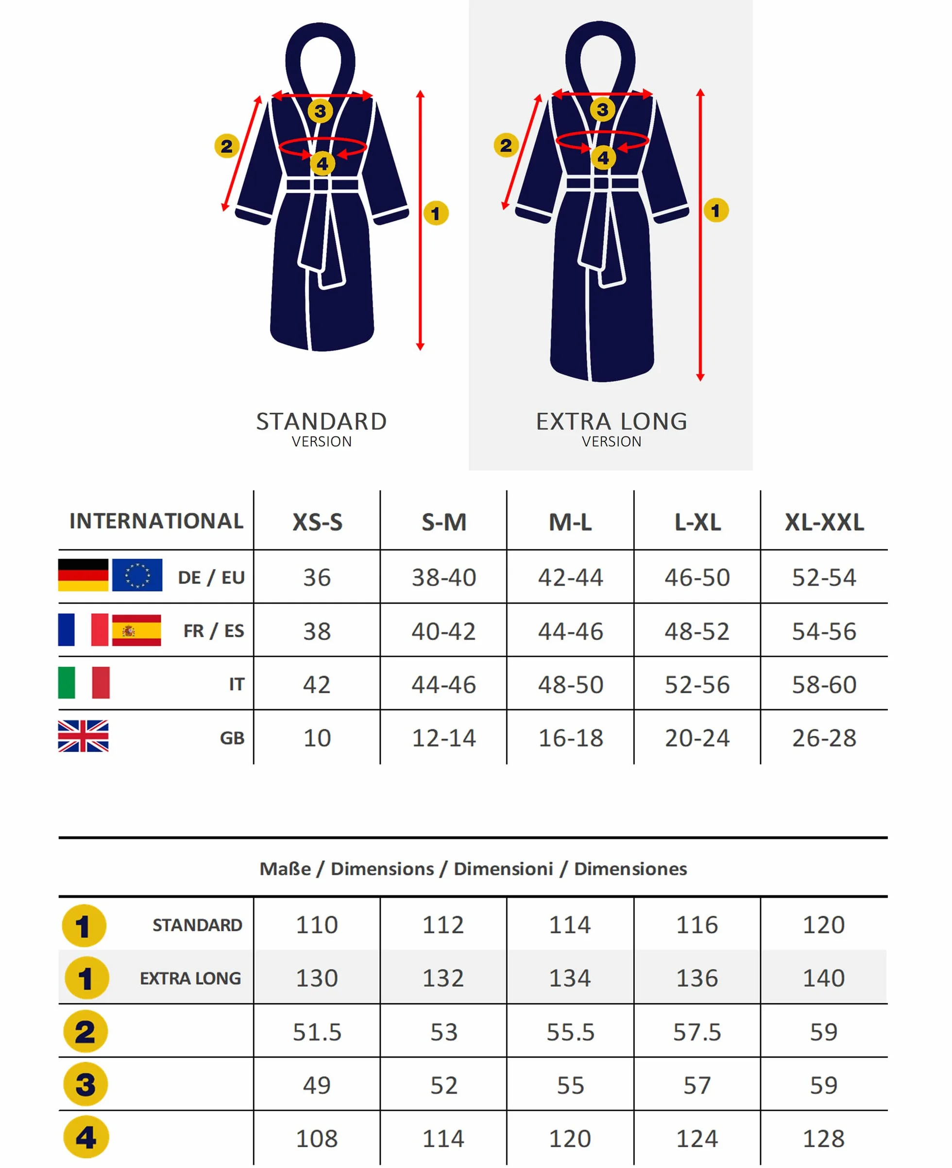 Damski szlafrok z Kapturem | długość do łydek albo kostek | frotte z 100% bawełny | Z certyfikatem OEKO-TEX®