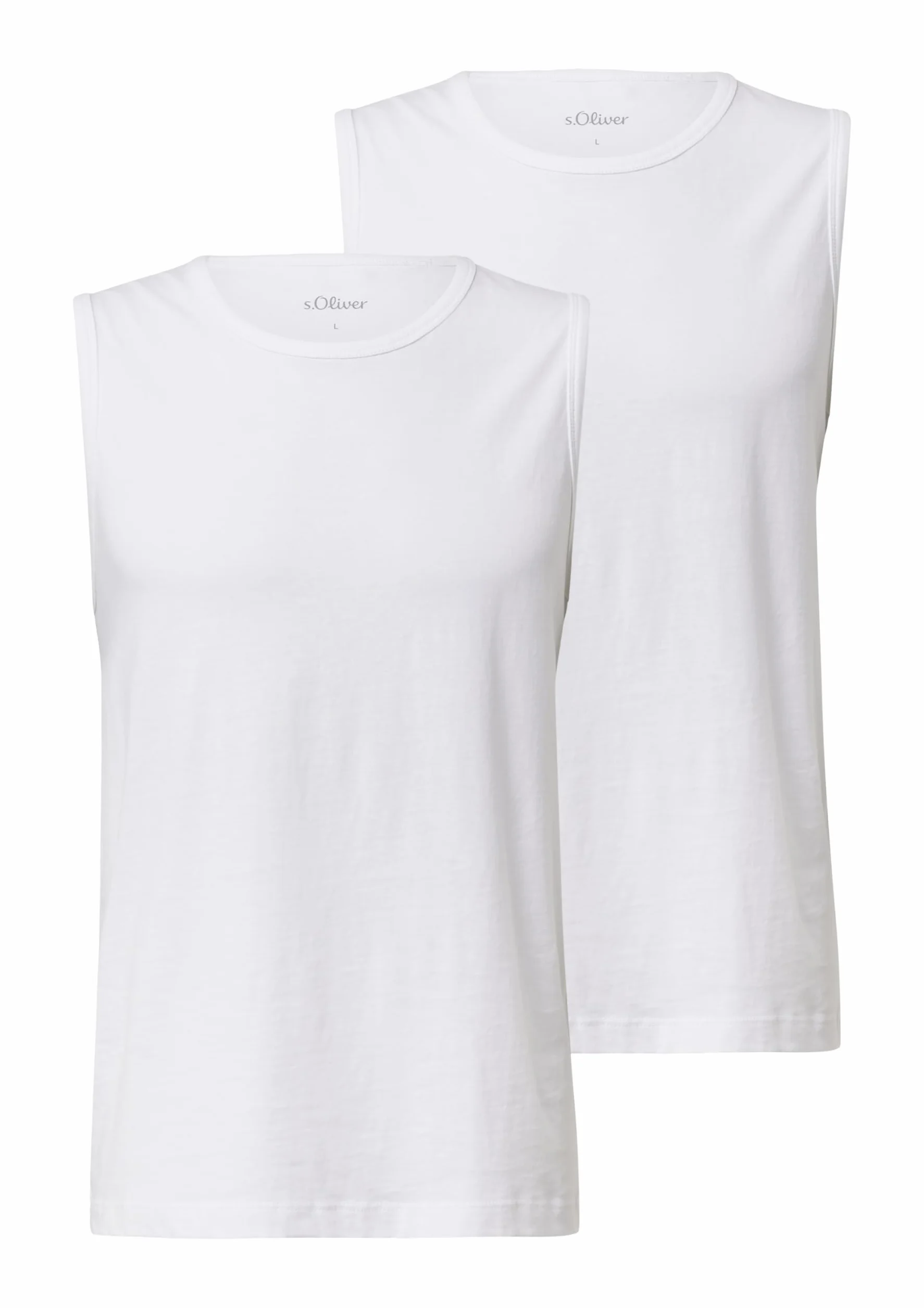 s.Oliver T-shirt męski, biały, XL