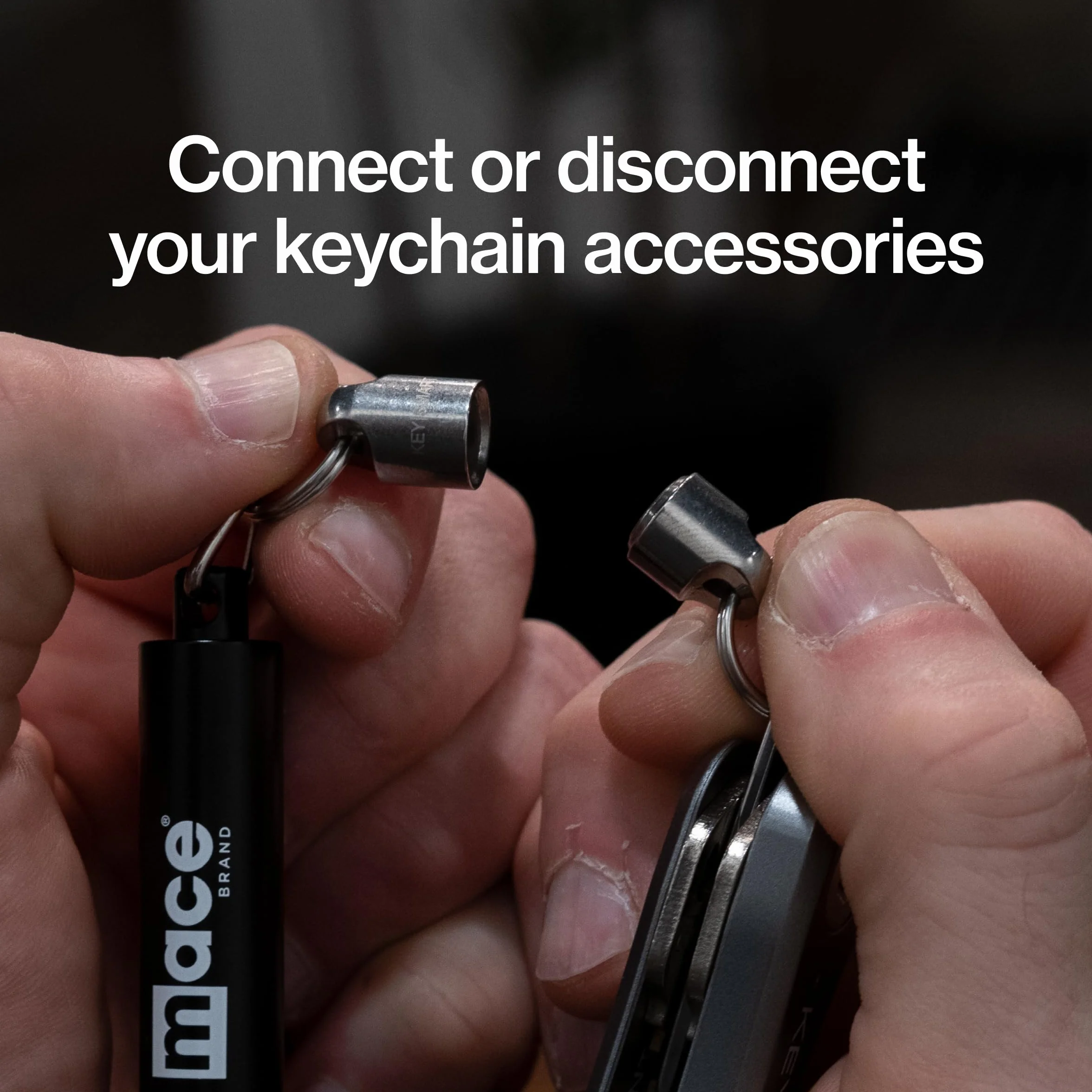 KeySmart MagConnect Magnetyczny brelok do szybkiego mocowania klucza do torby i paska