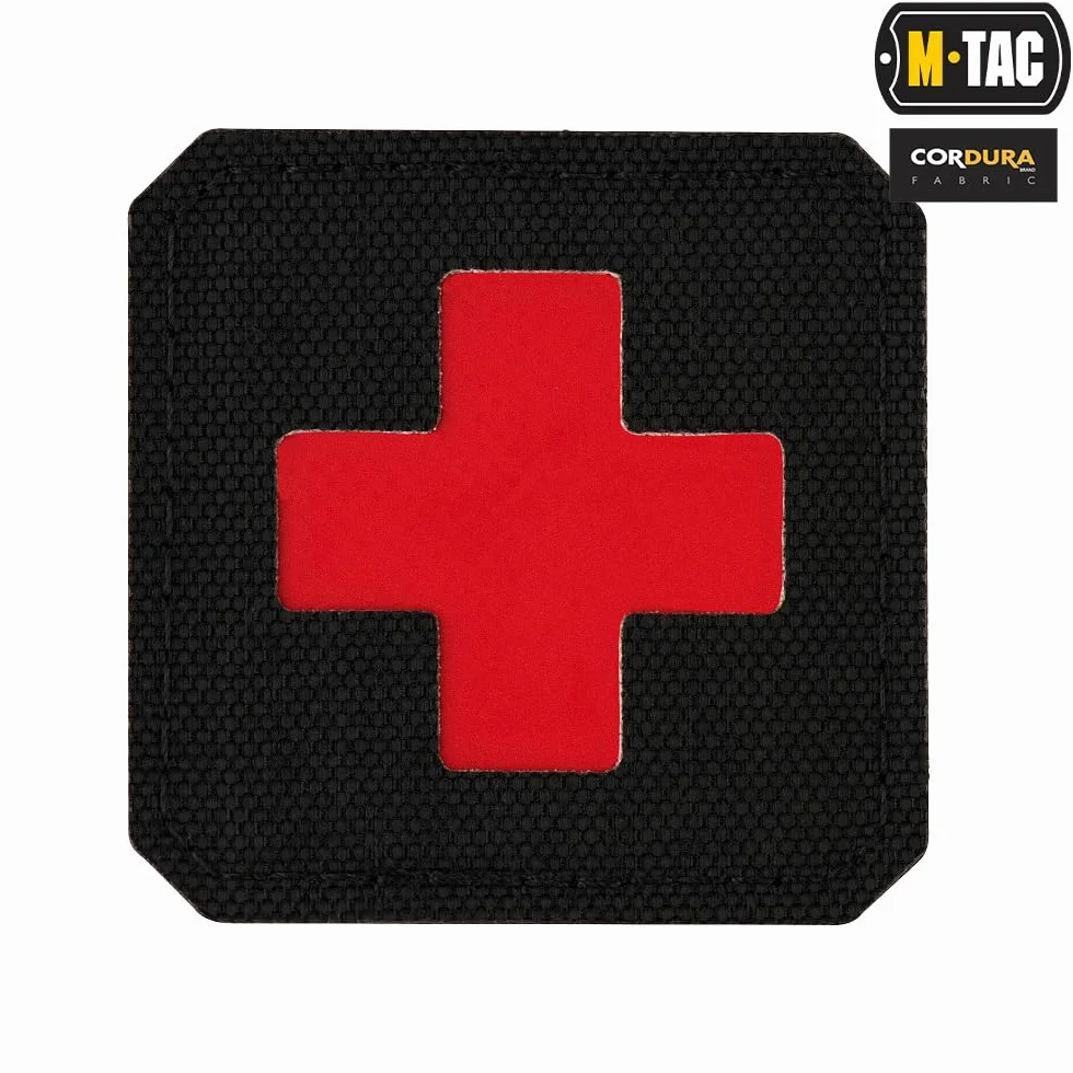 M-Tac Naszywka na rzep z PCW Medic Cross Laser Cut
