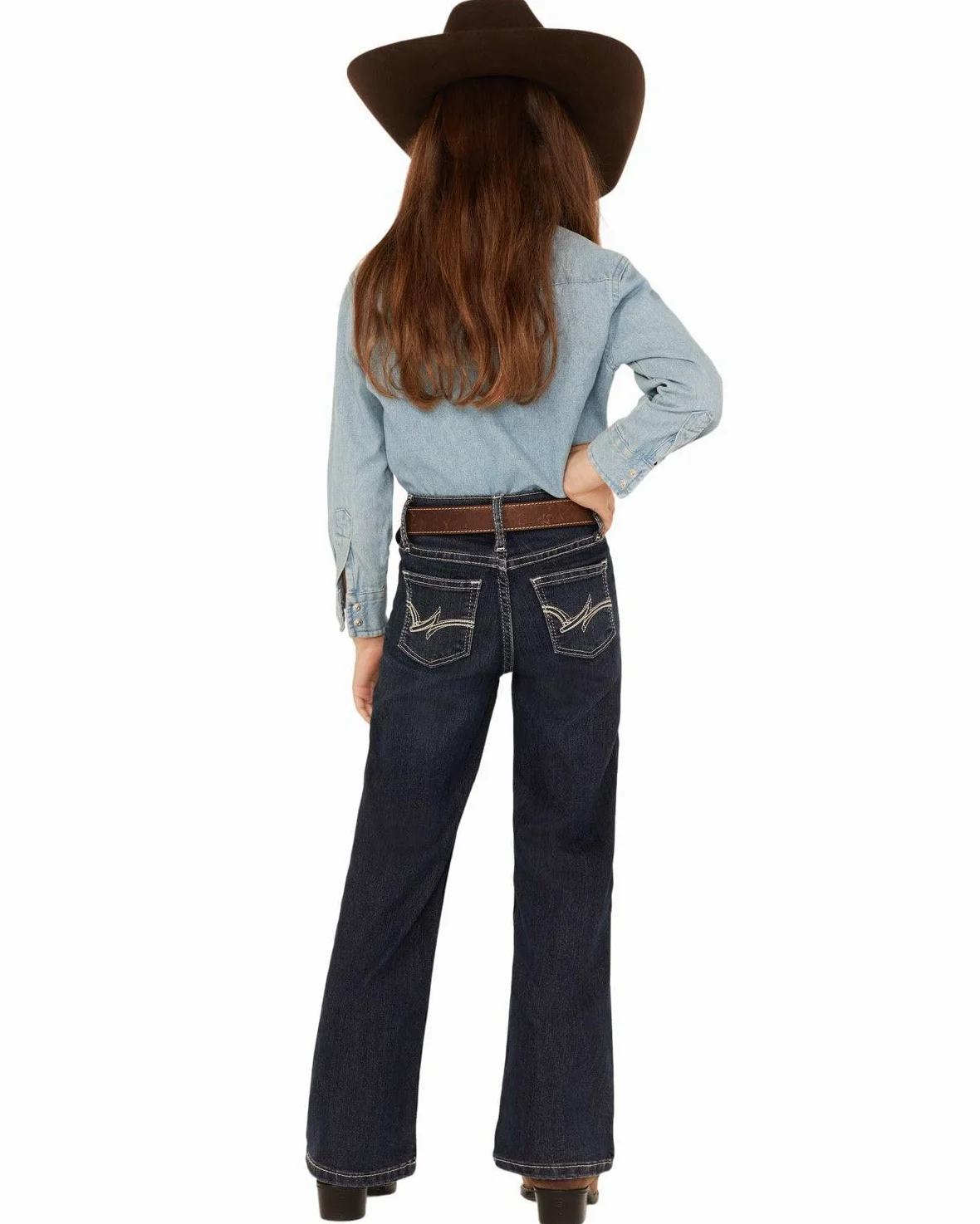 Wrangler Western Boot Cut Jeans - Dżins Dziewczynki