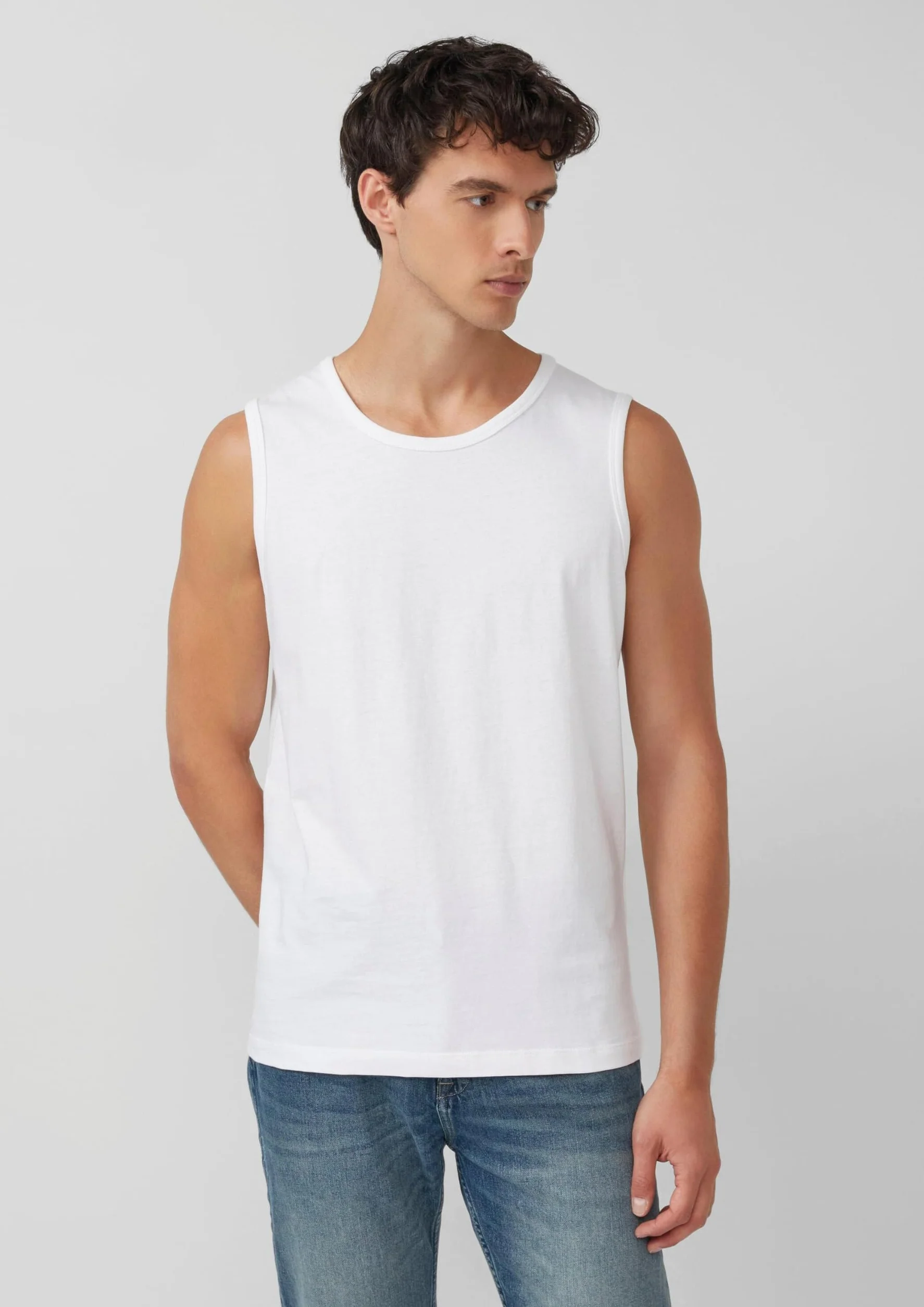 s.Oliver T-shirt męski, biały, XL
