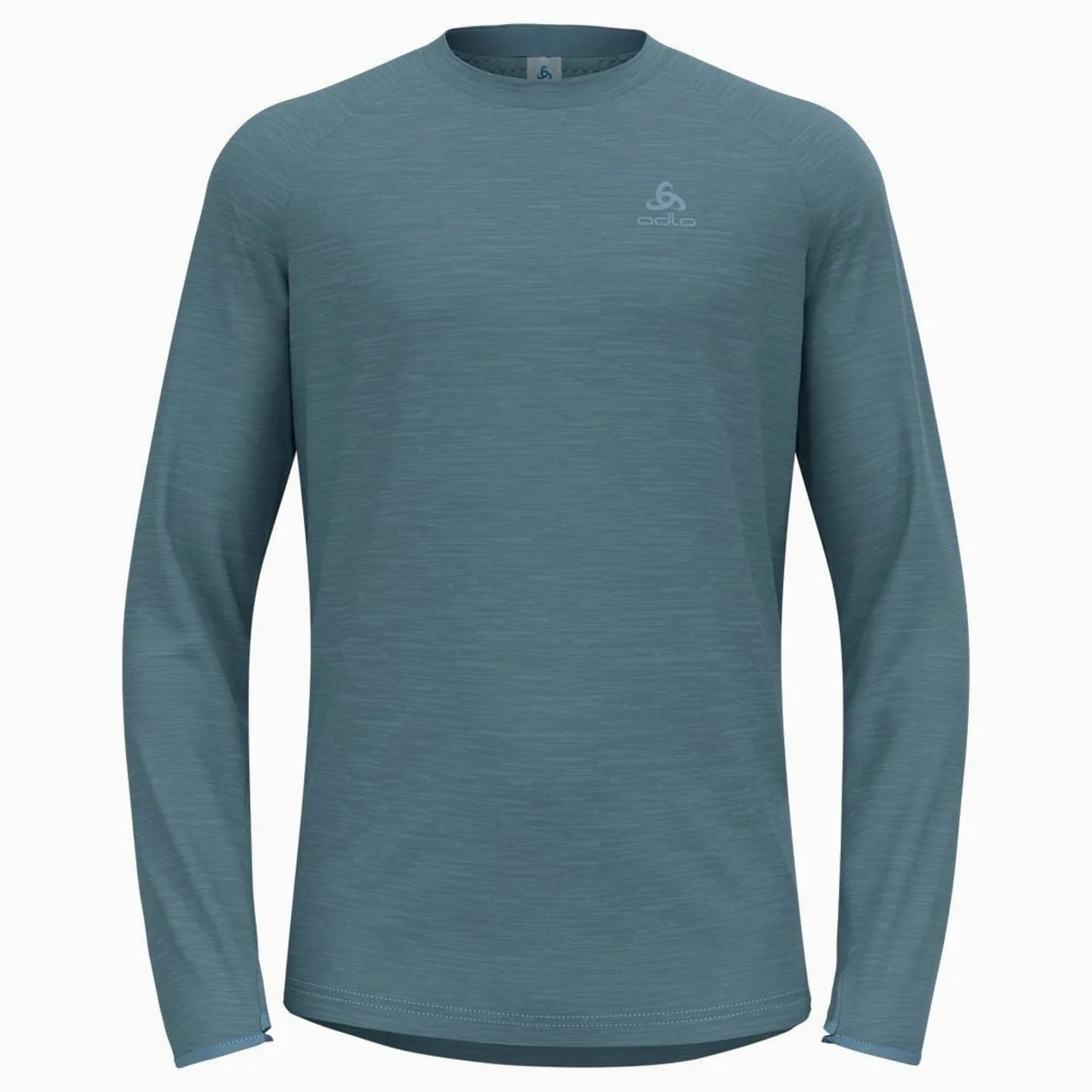 Odlo Męska koszulka do biegania z długim rękawem Essential Thermal I sportowa koszulka męska I sportowa górna część I Midlayer I koszulka fitness