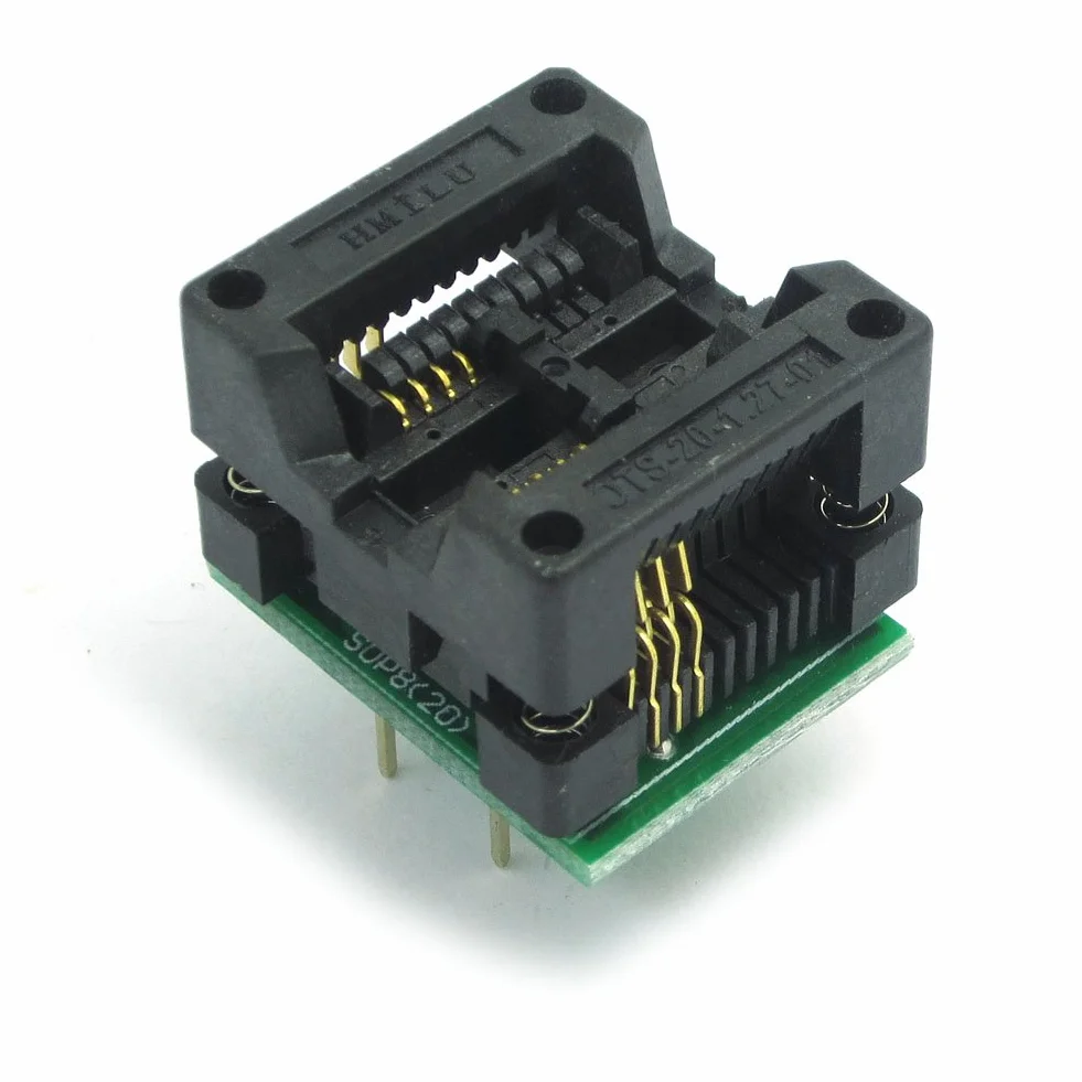DollaTek 200-208 mils SOP8 do DIP8 IC adapter gniazda OTS-20-1.27-01 do 25xx eeprom flash