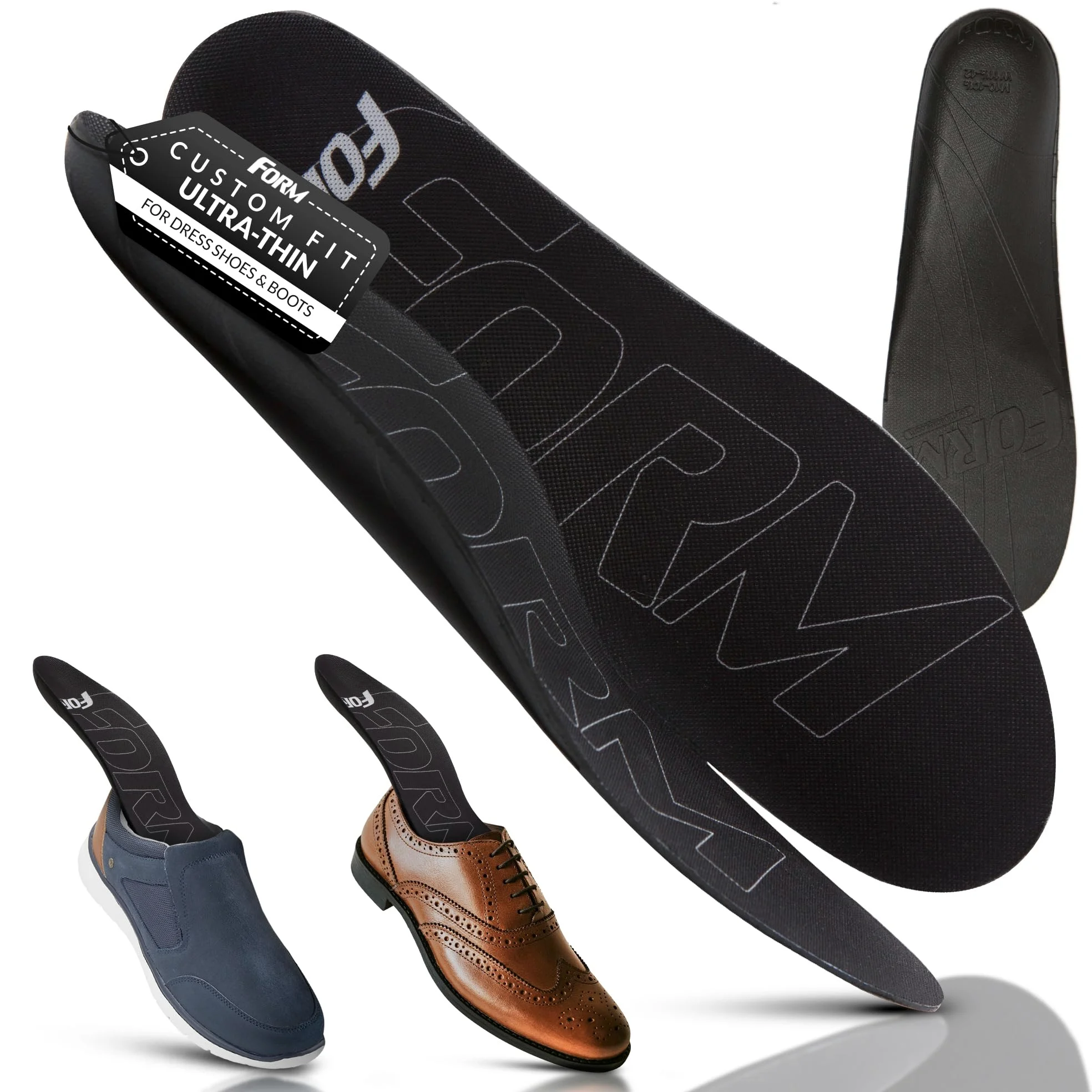 FORM Premium Insoles Ultra-Thin | Black
