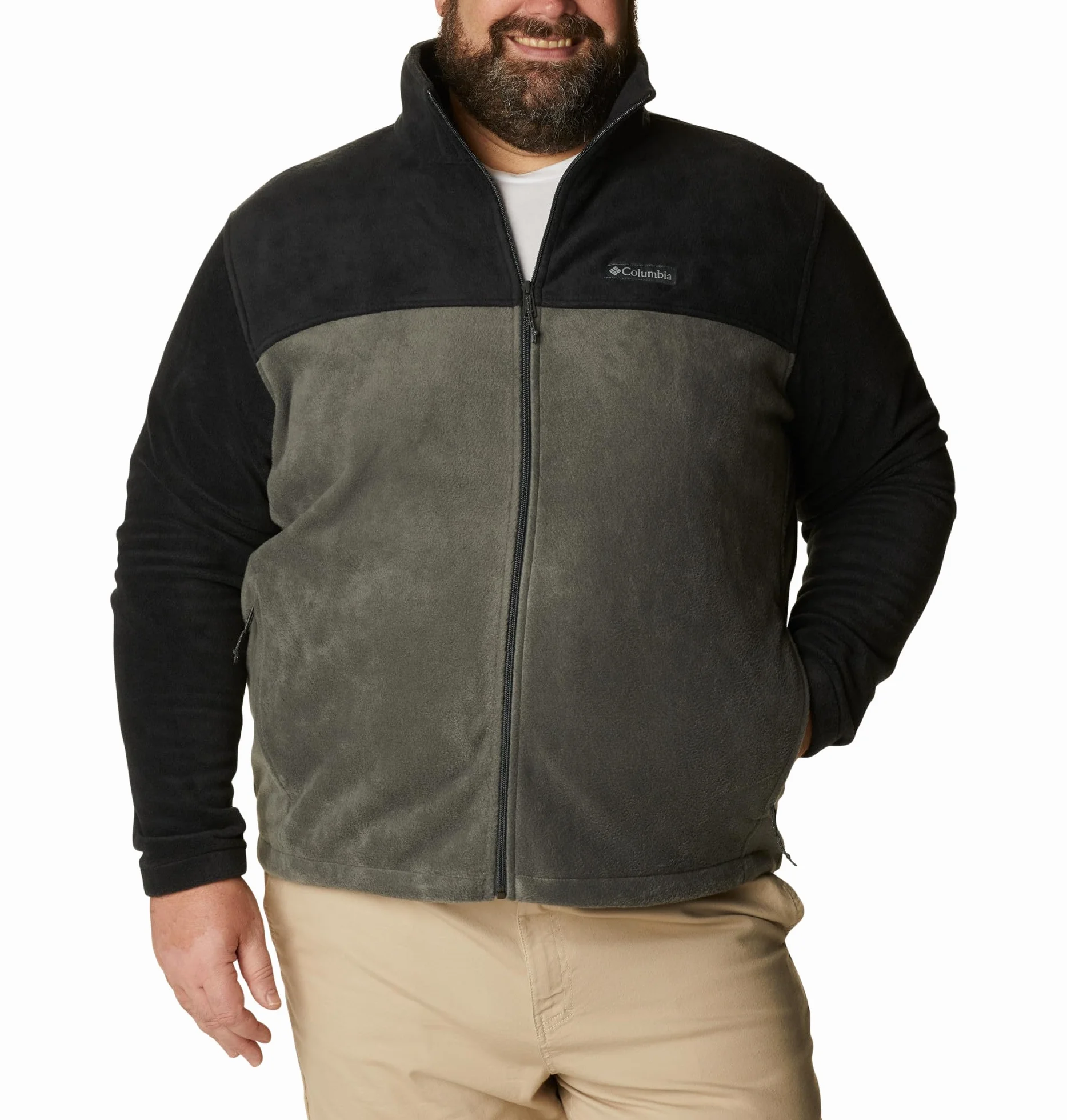 Columbia Steens Mountain Full Zip 2.0, Kurtka polarowa Mężczyźni, Black/Grill, M