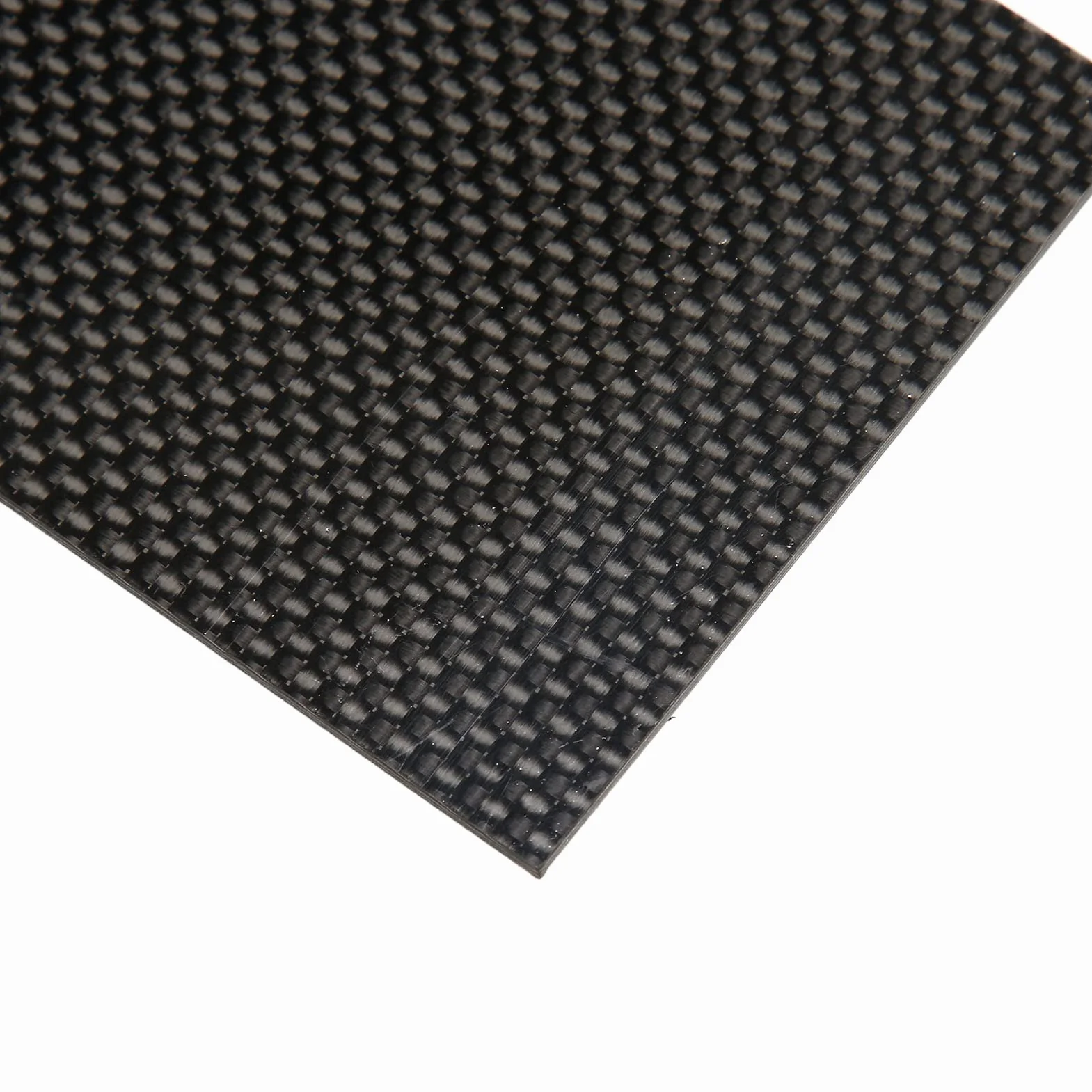Arkusz Włókna Węglowego 300x400mm X2,0mm Twill Matte100% Włókno Węglowe 3K Lekki, o Wysokiej Wydajności Elastyczny dla Modelu Pojazd Zdalnie Sterowany Rzeźba CNC (75 * 125 * 0,5mm)