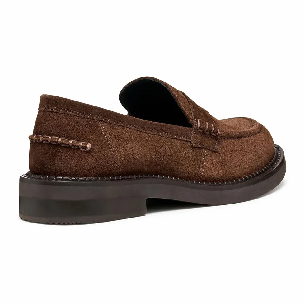 Geox Damskie Mokasyny D SERILDA Loafer Brązowe 40 EU