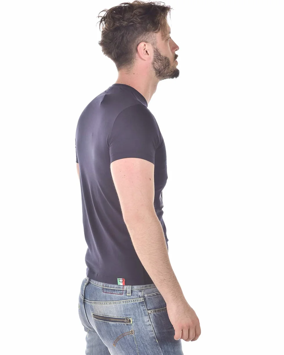 Emporio Armani Koszulka męska Niebieski T-Shirt