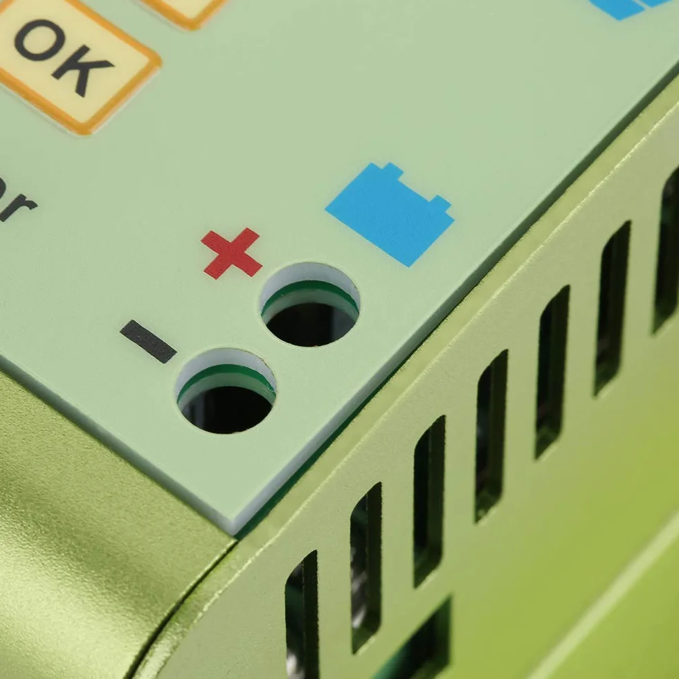 Regulator ładowania panelu słonecznego, MPT-7210A kontroler ładowania panelu słonecznego wyświetlacz LCD kontroler solarny dla przemysłu domowego komercyjnego samochodu łodzi