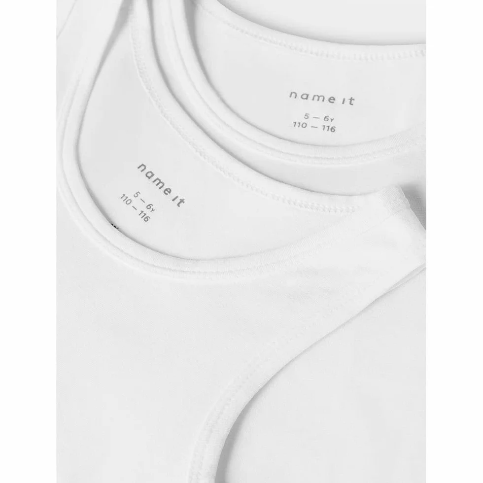 NAME IT Majtki chłopięce Bright White 134