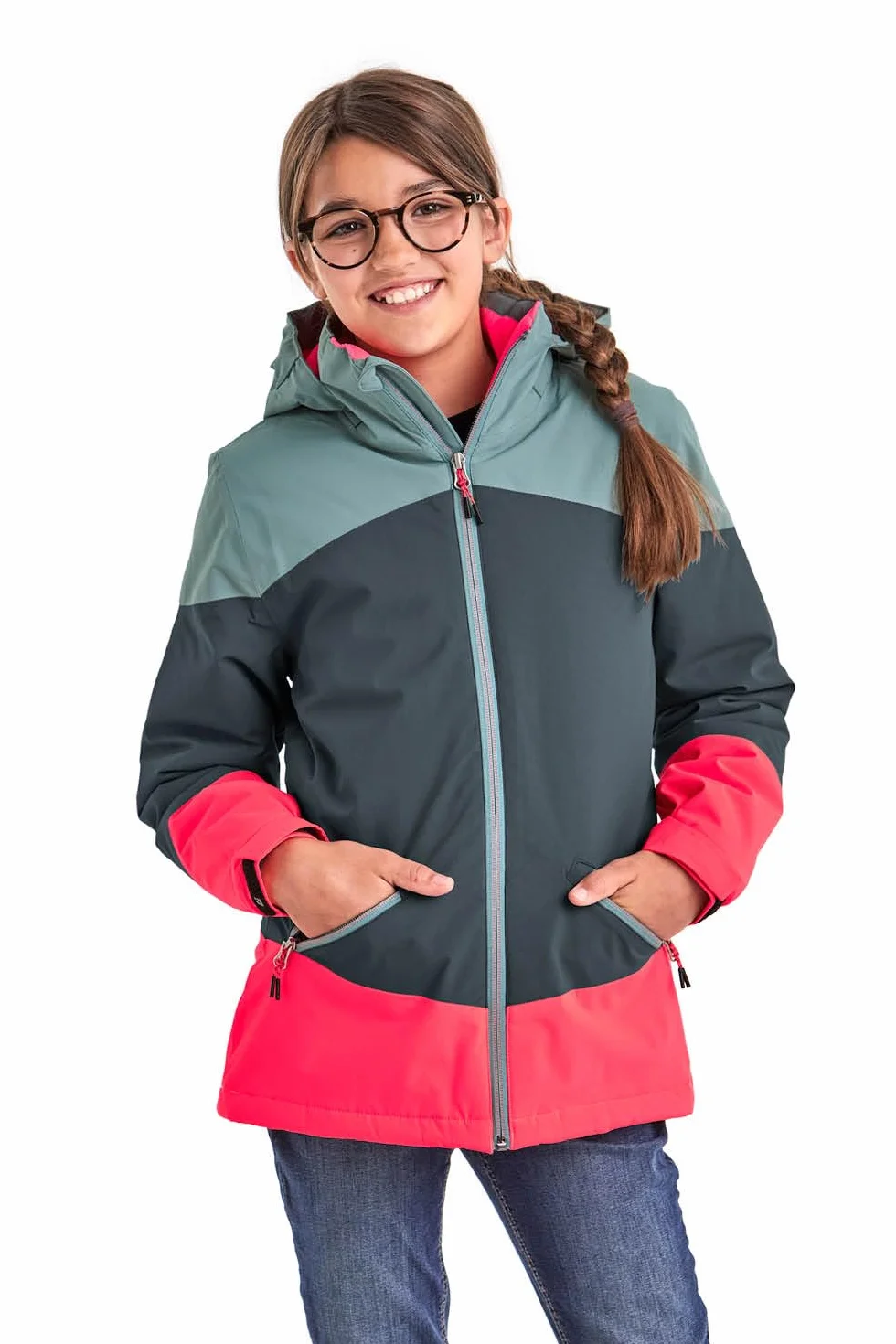 Killtec Kurtka outdoorowa/kurtka funkcyjna z kapturem Dziewczynki Kow 195 Grls Jck