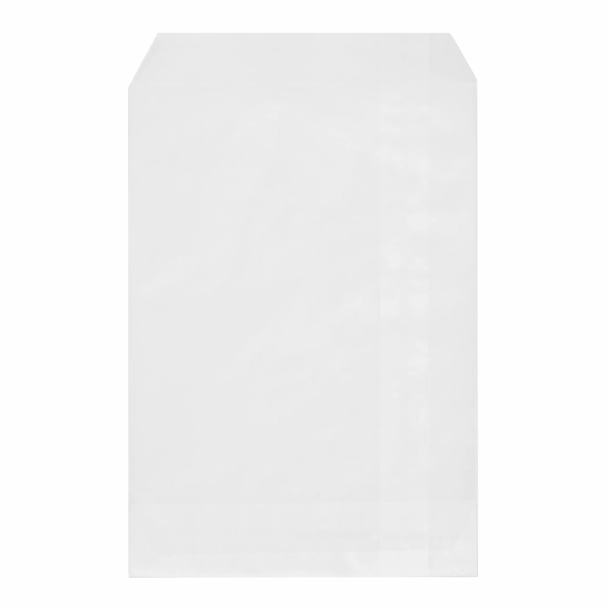 Quotidian Biały Płaski Duży Greaseproof Torebki z Papieru Kraft 6" x 9" (15 x 22,8cm) Opakowanie 100 - Snack Piekarnia Treat Cukierki Merchandise