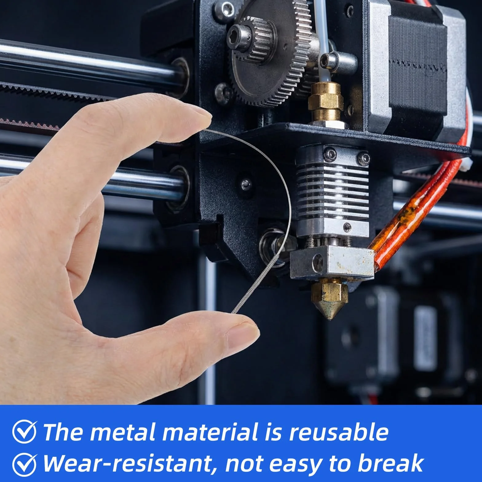 Sibba Zestaw do czyszczenia dysz do drukarki 3D – 30 sztuk igieł do czyszczenia dysz ze stali nierdzewnej 0,4 mm, uniwersalne narzędzie do czyszczenia dla lepszej wydajności druku, akcesoria do