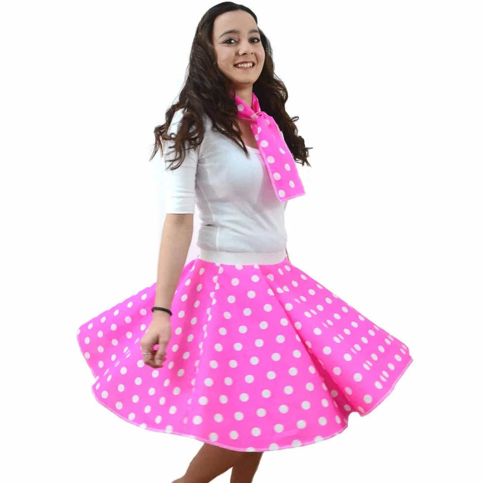 Dziecięca spódnica w kropki Rock n Roll 50's/60's Style