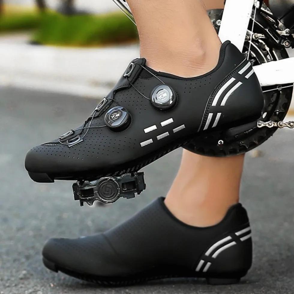 Buty do roweru górskiego, do wewnątrz, na zewnątrz, buty do jazdy konnej, męskie i damskie, outdoorowe, MTB, oddychające, antypoślizgowe, kompatybilne z pedałem SPD, unisex, buty rowerowe