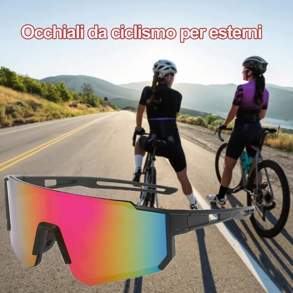 2 szt. spolaryzowane okulary rowerowe, sportowe okulary przeciwsłoneczne, męskie i damskie spolaryzowane okulary rowerowe, odpowiednie do jazdy na rowerze, biegania, wspinaczki górskiej