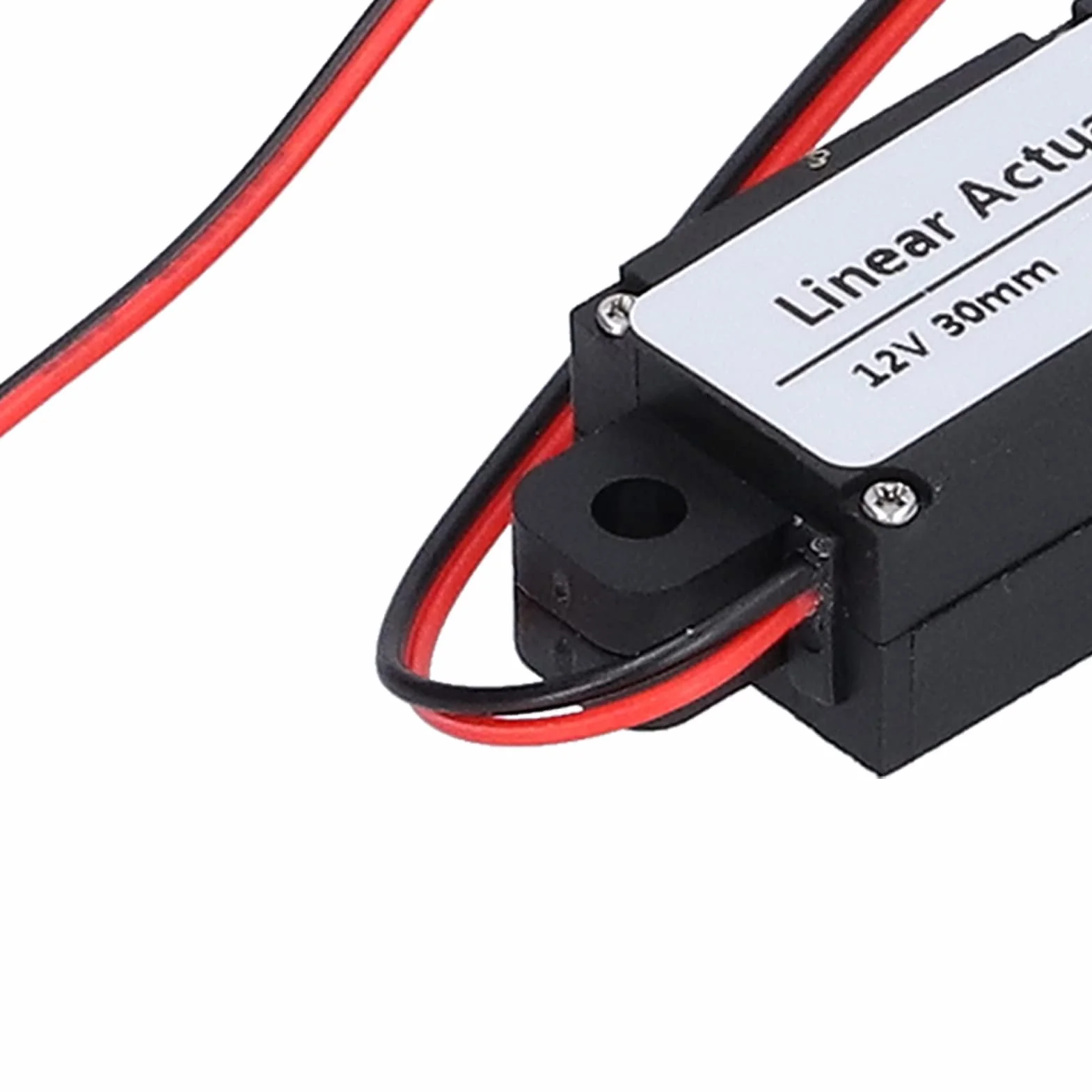 Elektryczny Siłownik Liniowy Mini Elektryczne Siłowniki Ruchu Liniowego 30mm Skok DC 12V Wodoodporny Szybki Siłownik Liniowy Zwarcie (Skok 30mm-4mm/s-150N)
