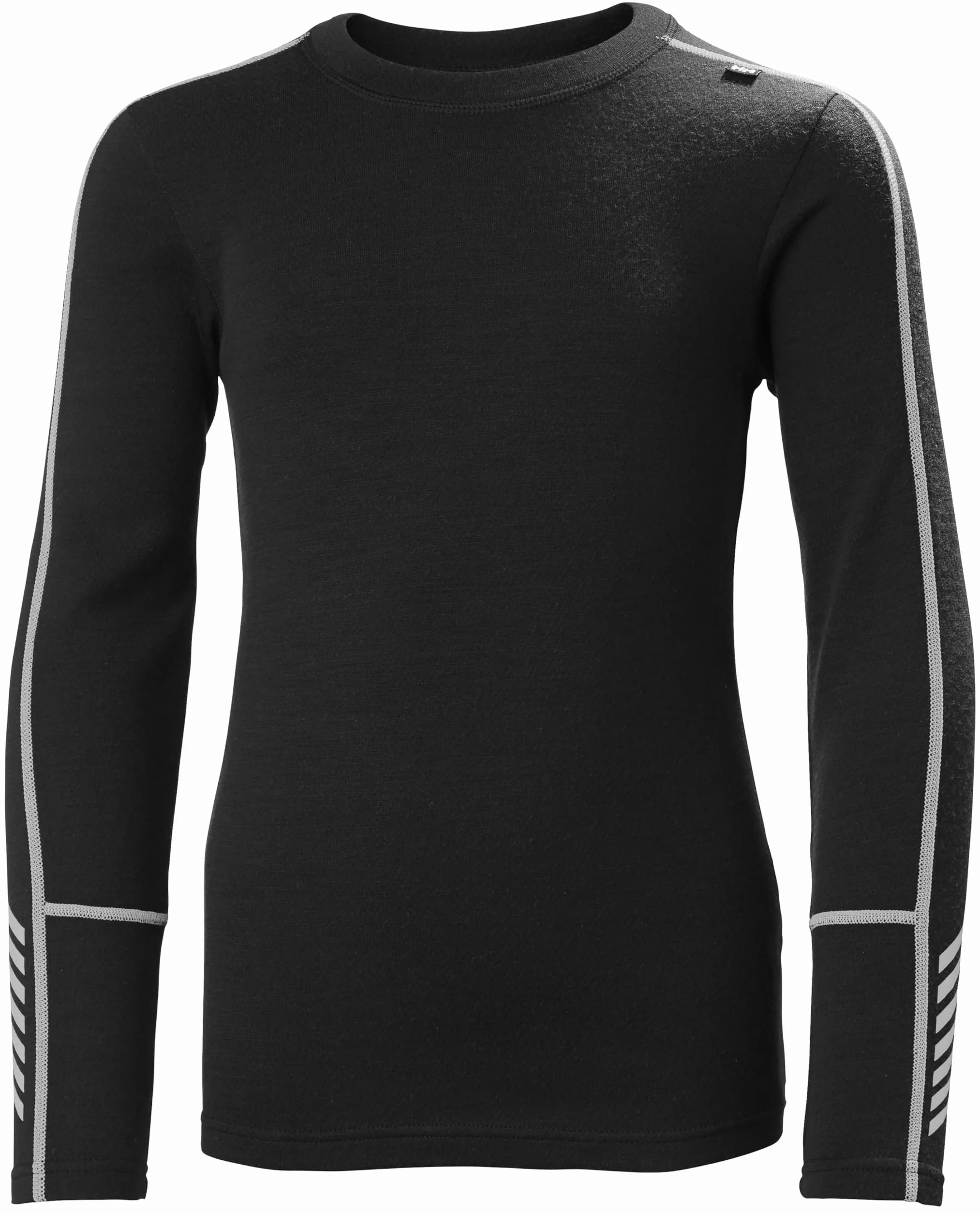 Helly Hansen Chłopięce spodnie Jr Lifa Merino średniej wagi, czarne, 10 lat UK